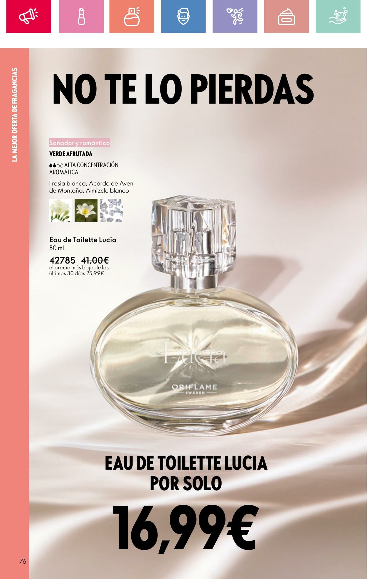 Folleto Oriflame 13.07.2025 - 02.08.2025