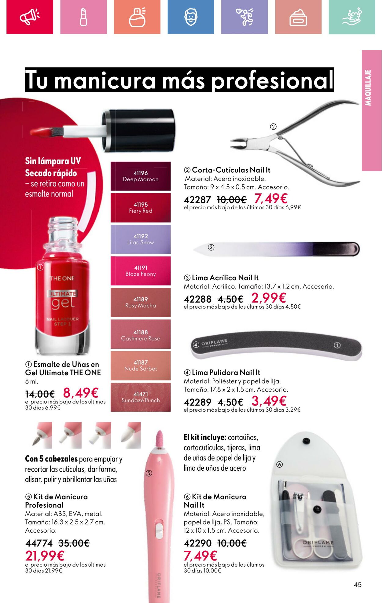 Folleto Oriflame 13.07.2025 - 02.08.2025