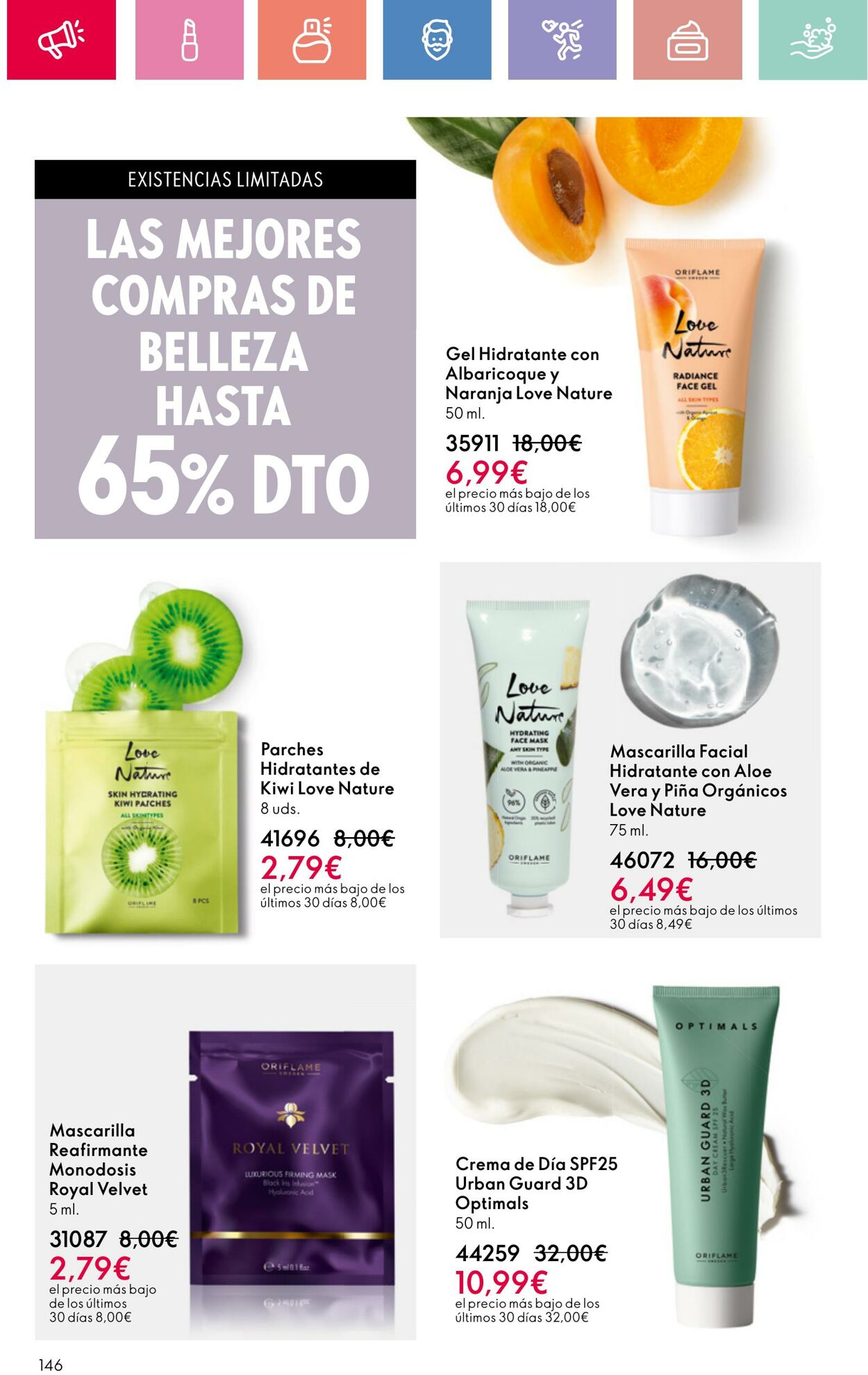 Folleto Oriflame 13.07.2025 - 02.08.2025