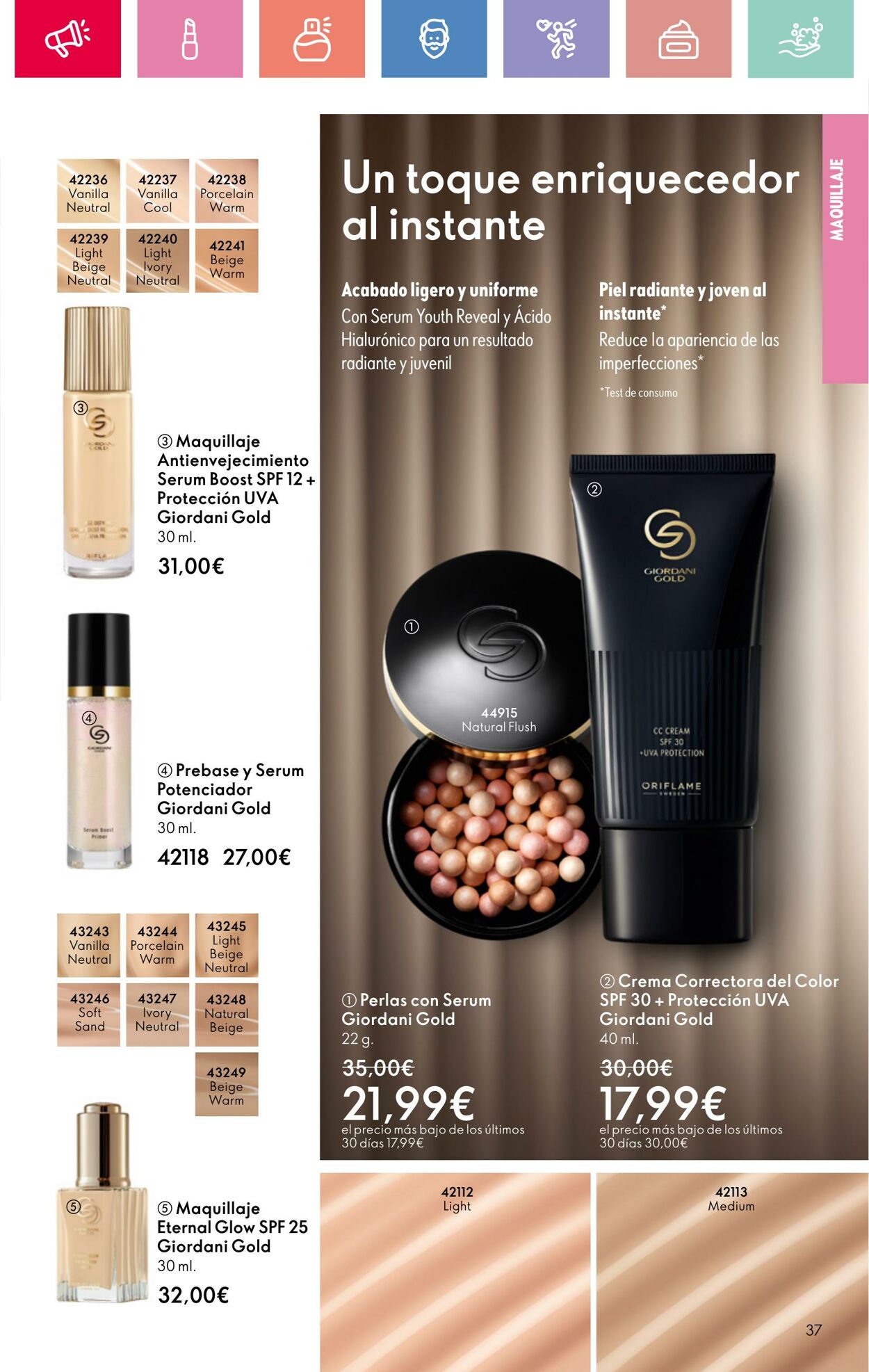 Folleto Oriflame 13.07.2025 - 02.08.2025