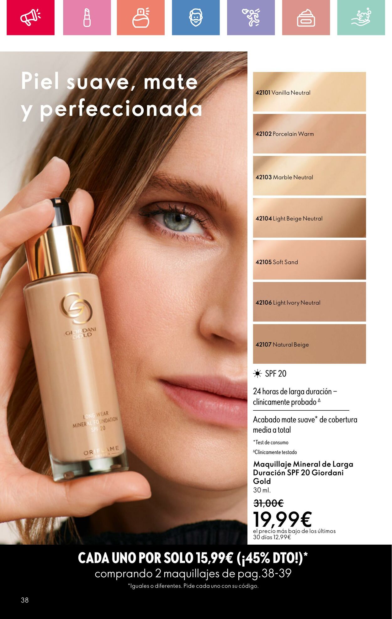 Folleto Oriflame 13.07.2025 - 02.08.2025