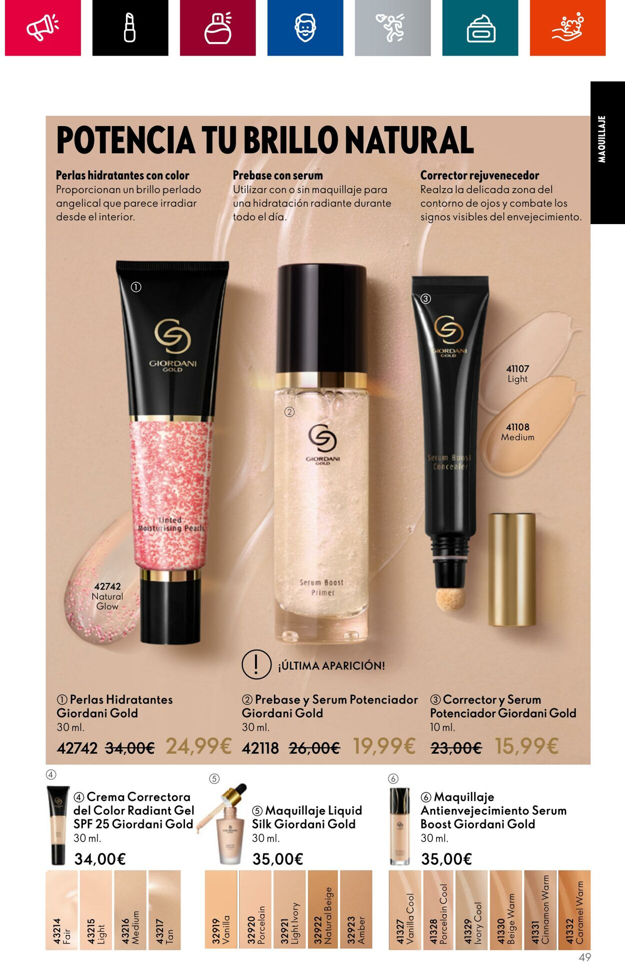 Folleto Oriflame 26.07.2023 - 07.08.2023