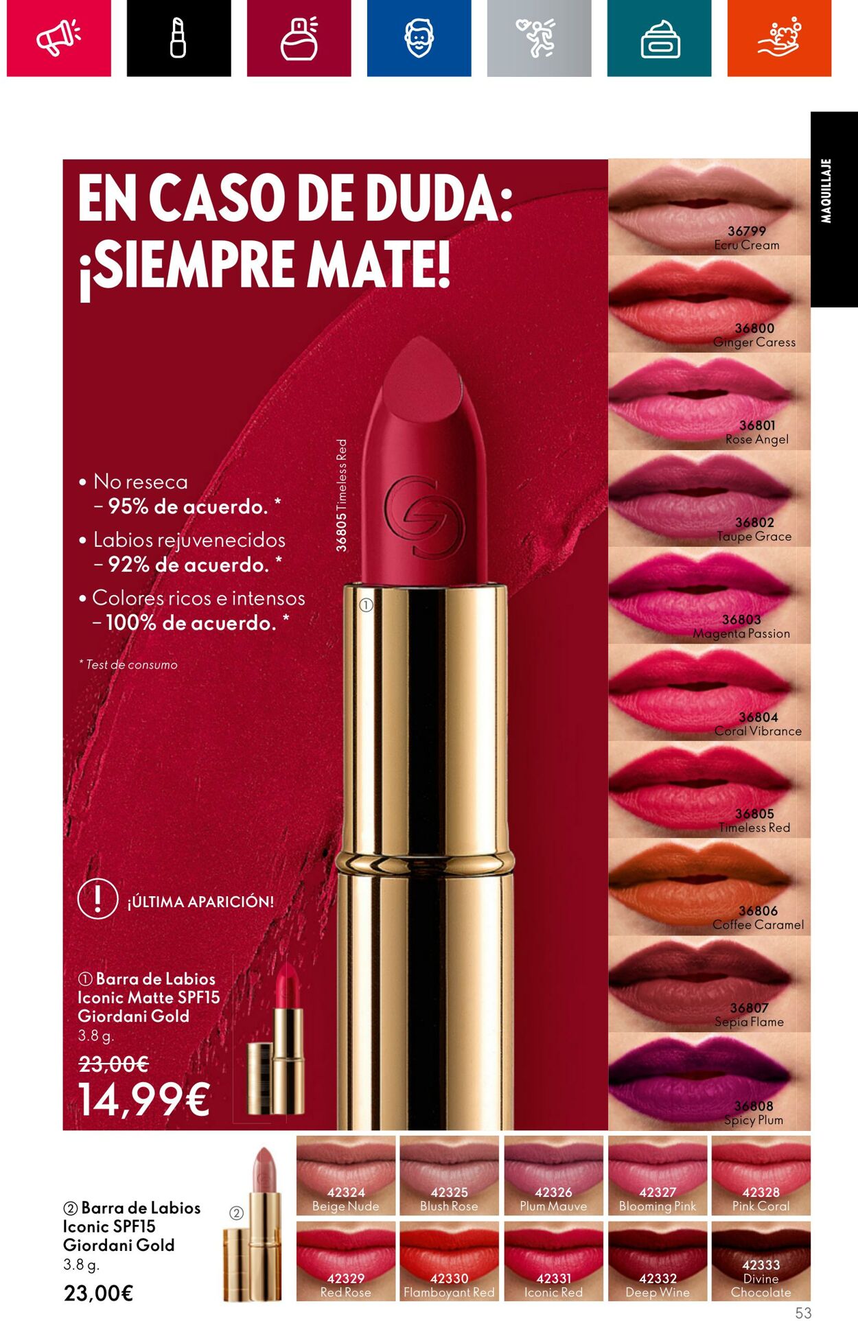 Folleto Oriflame 26.07.2023 - 07.08.2023