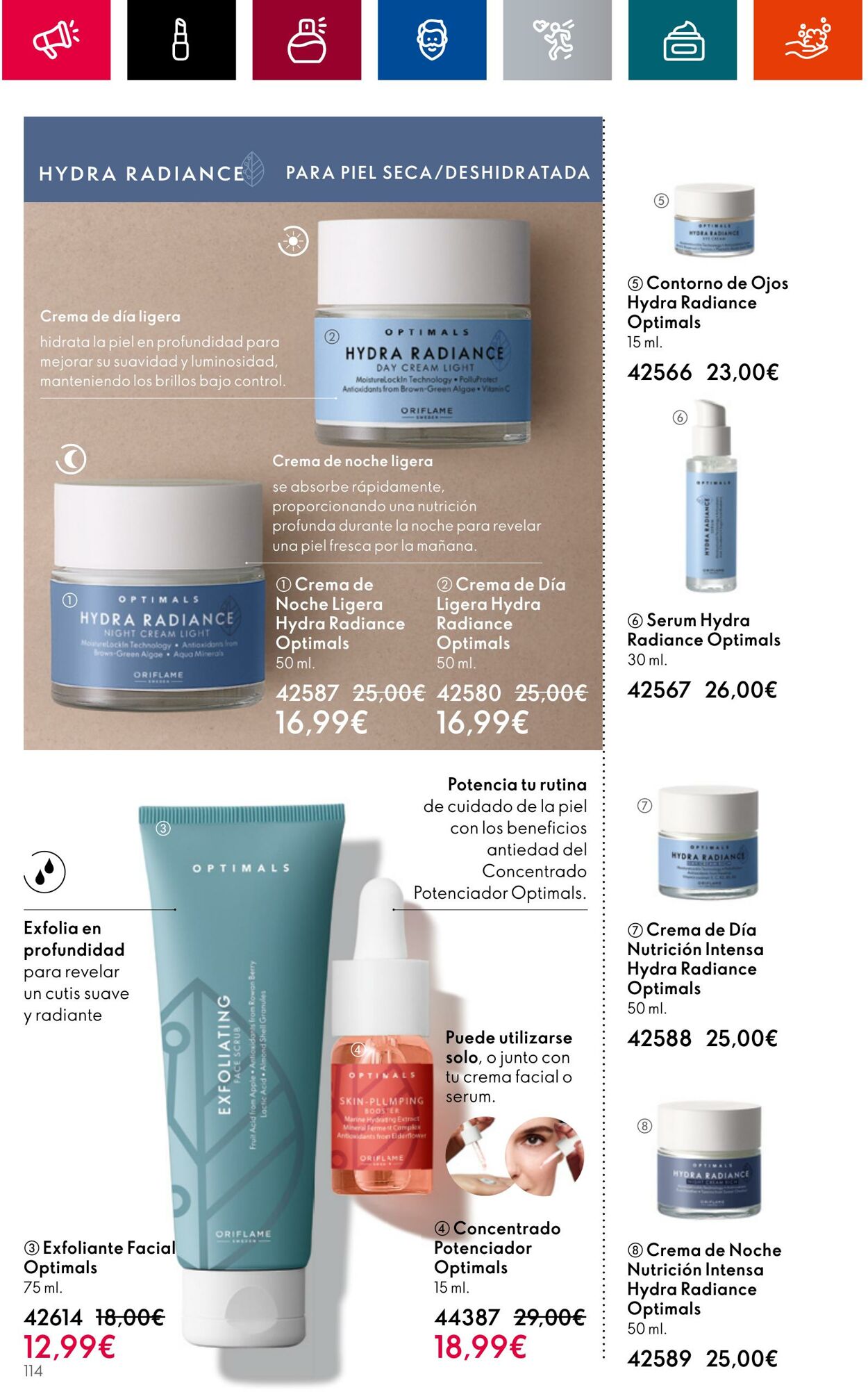 Folleto Oriflame 26.07.2023 - 07.08.2023