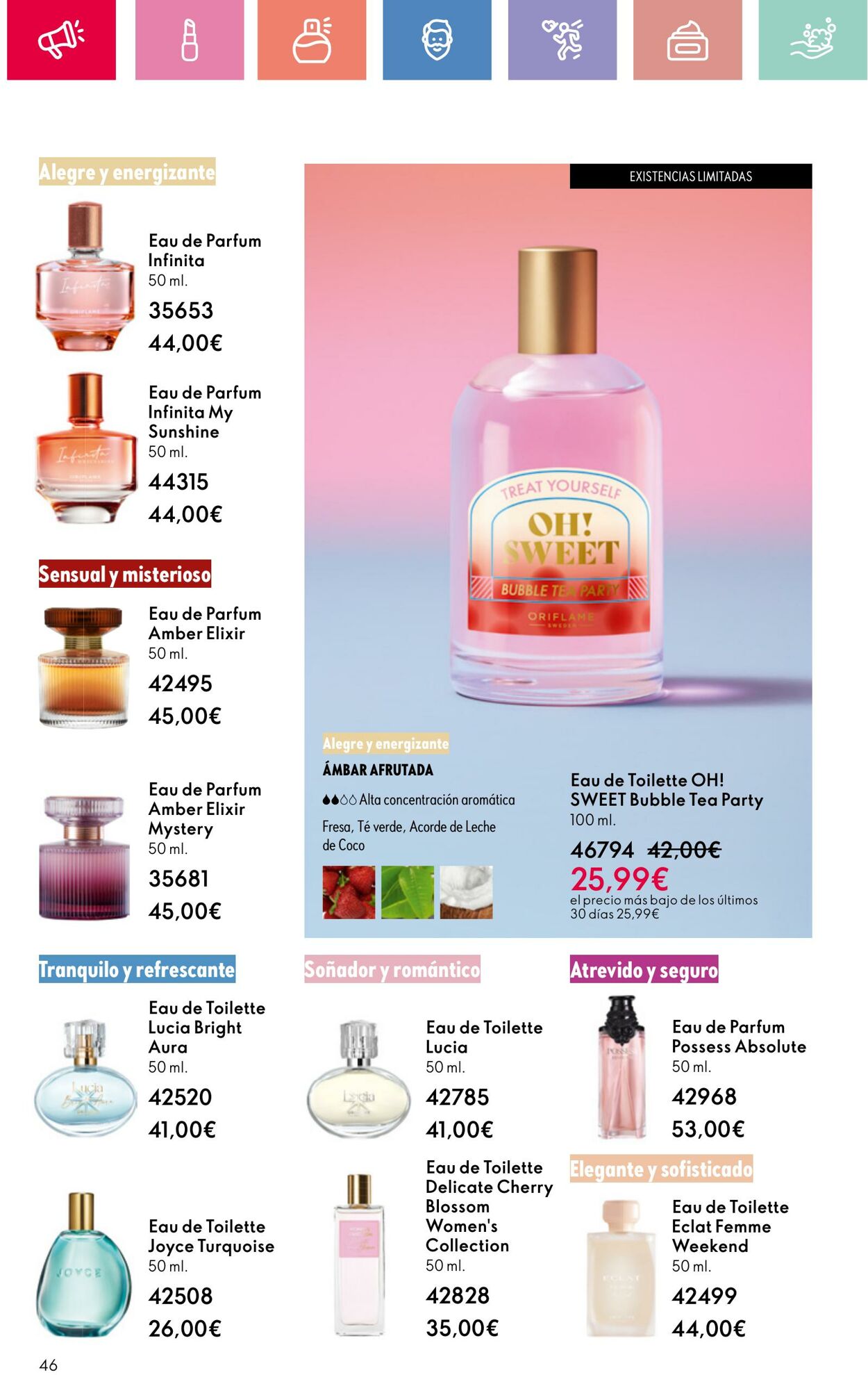 Folleto Oriflame 03.08.2025 - 23.08.2025