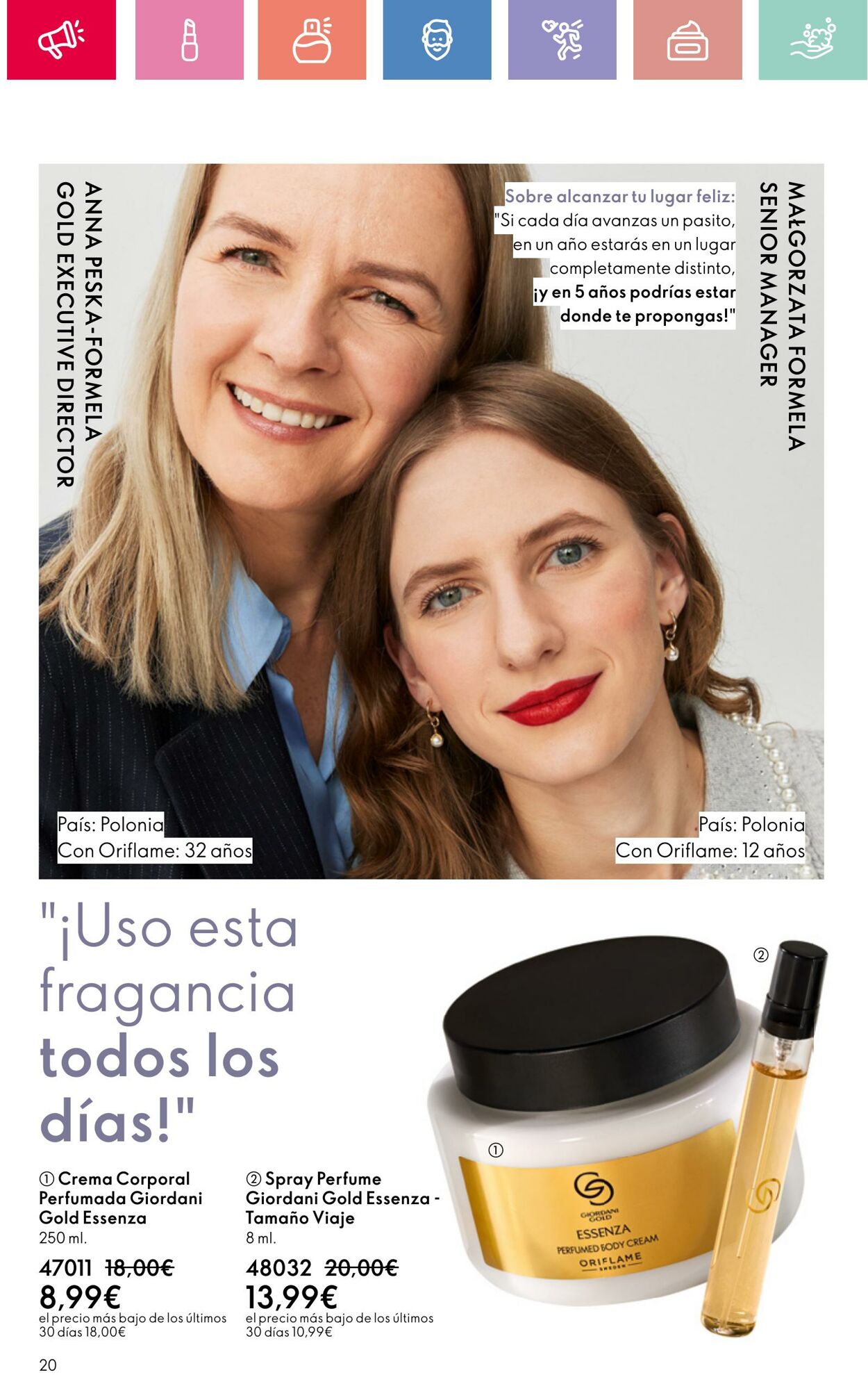 Folleto Oriflame 03.08.2025 - 23.08.2025