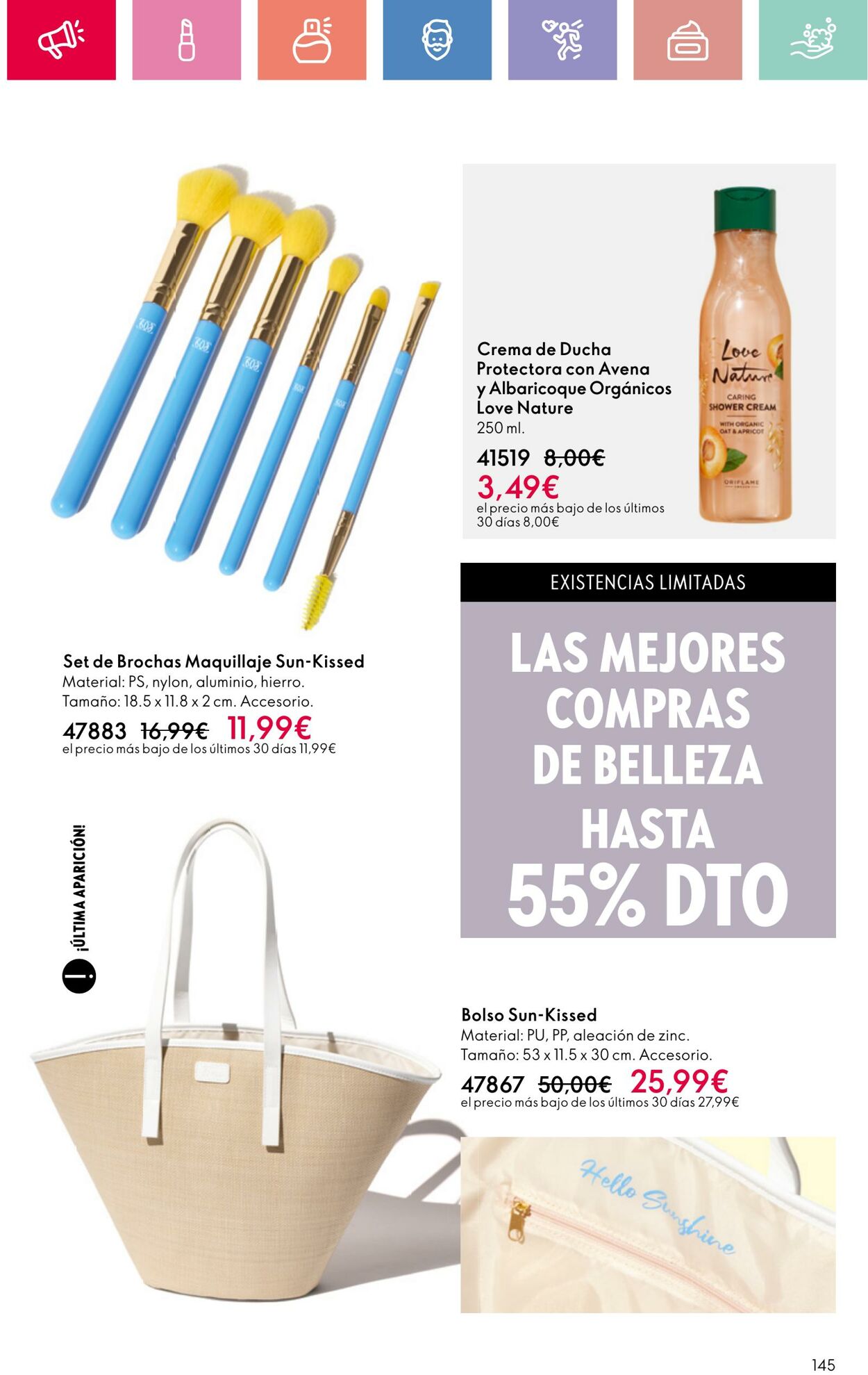 Folleto Oriflame 03.08.2025 - 23.08.2025