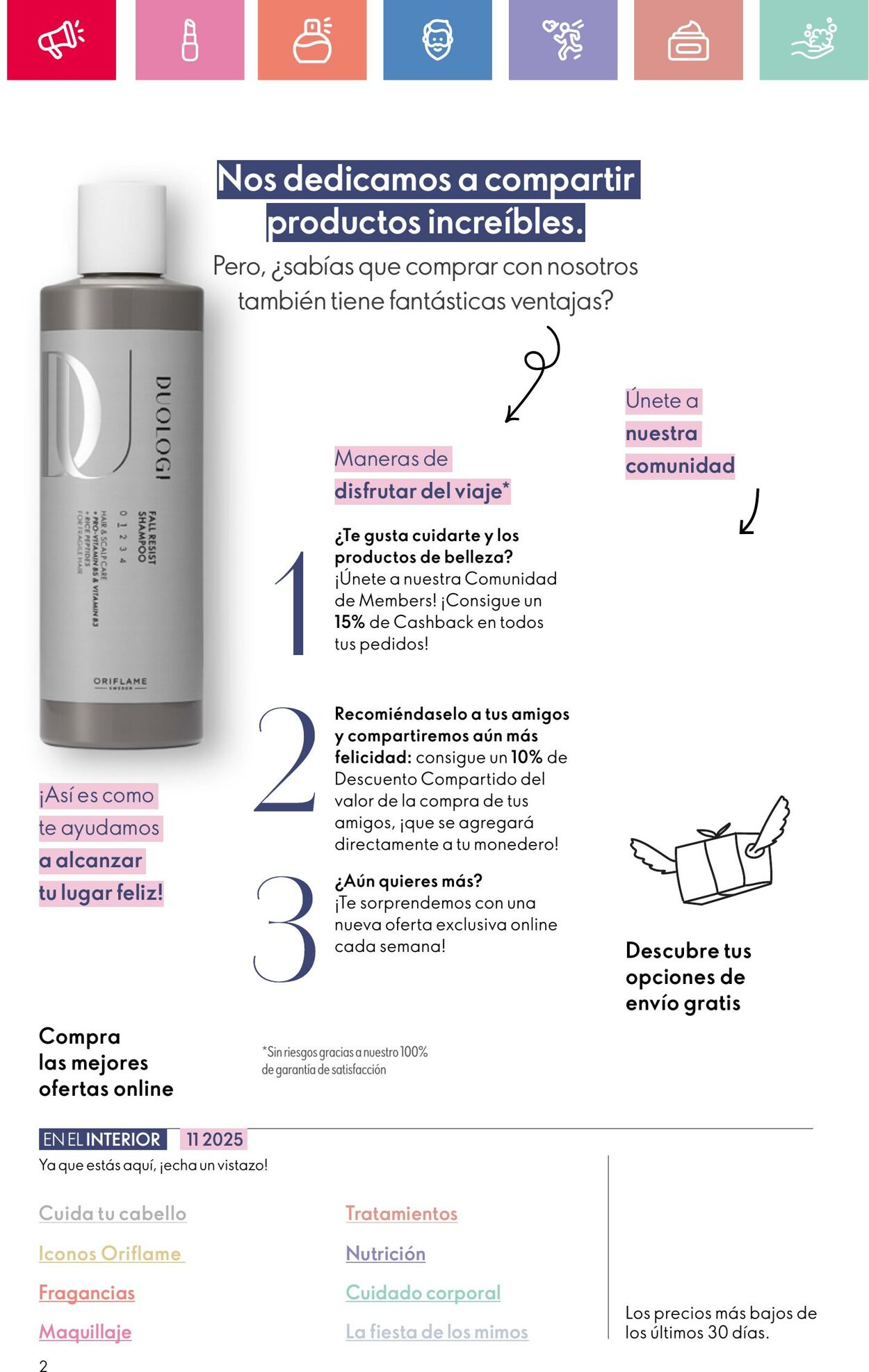 Folleto Oriflame 03.08.2025 - 23.08.2025