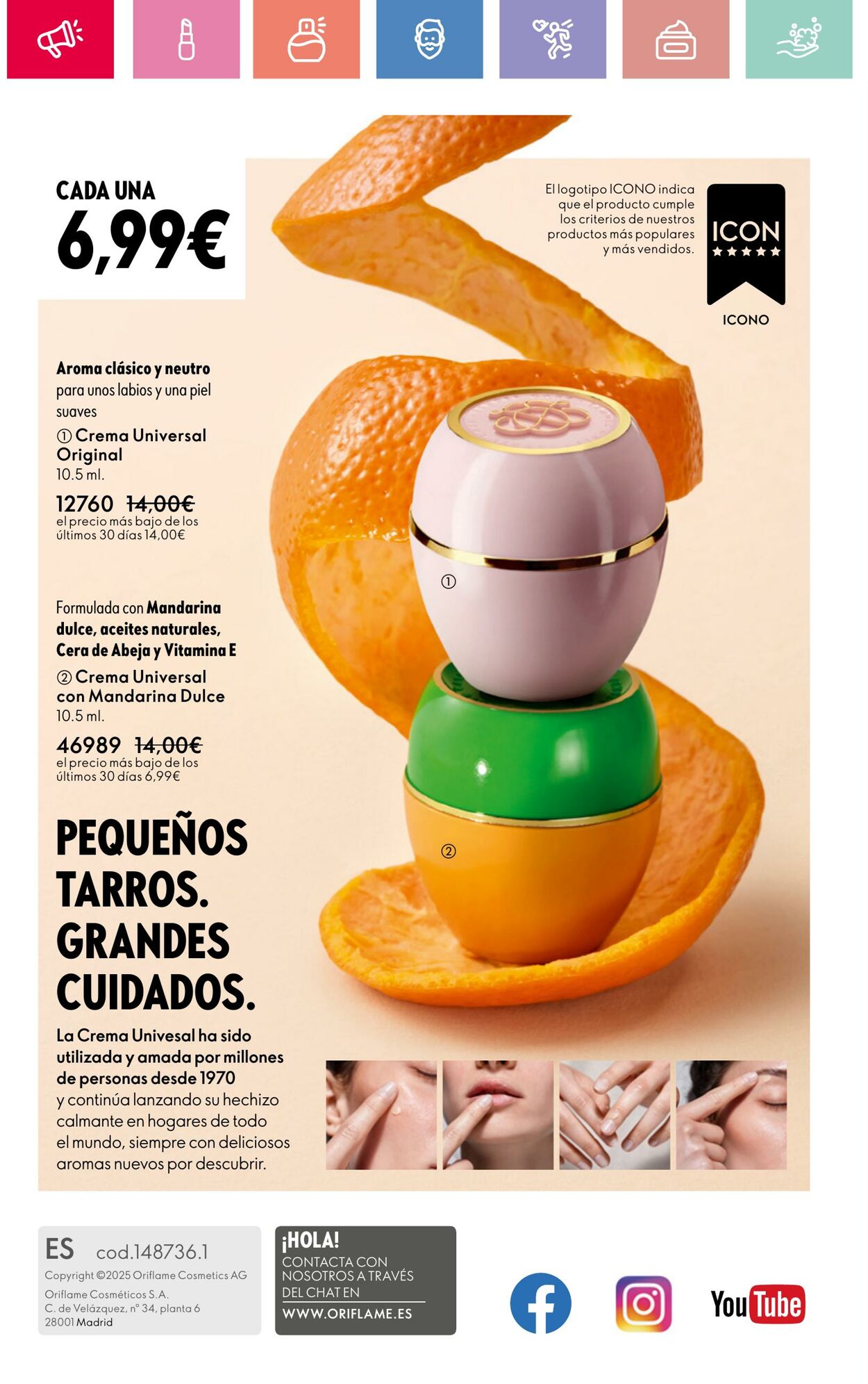 Folleto Oriflame 03.08.2025 - 23.08.2025
