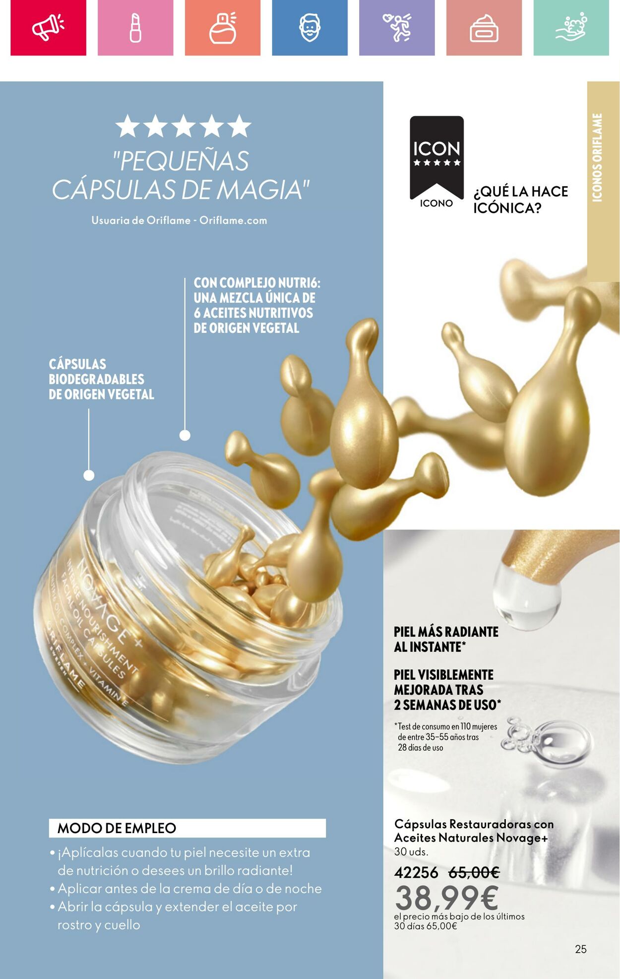 Folleto Oriflame 03.08.2025 - 23.08.2025