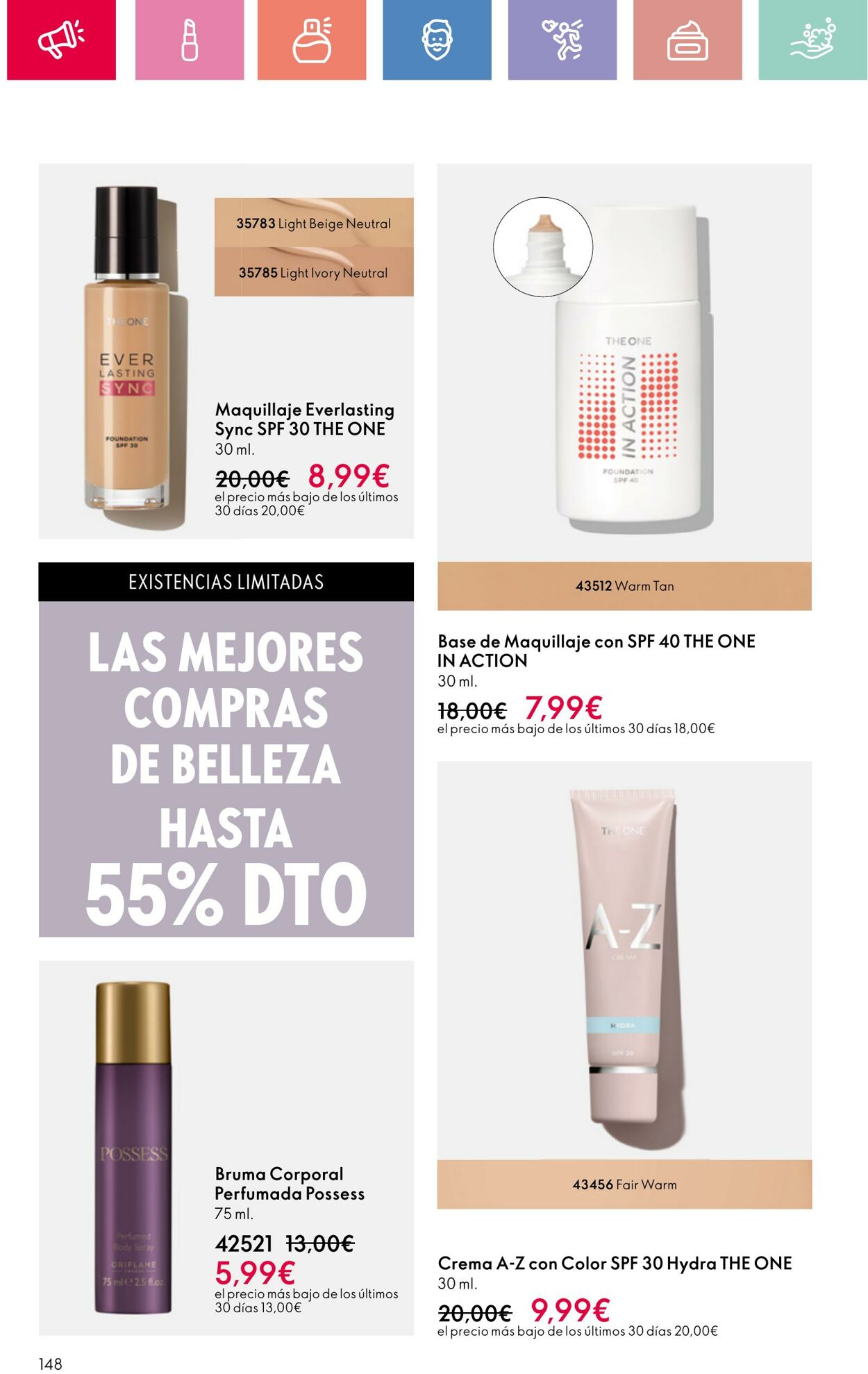 Folleto Oriflame 03.08.2025 - 23.08.2025