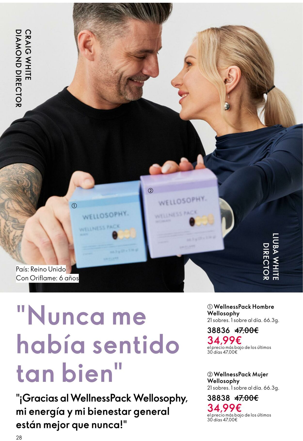 Folleto Oriflame 03.08.2025 - 23.08.2025