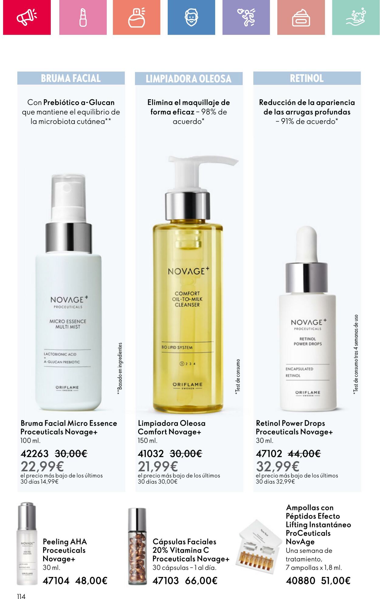Folleto Oriflame 03.08.2025 - 23.08.2025