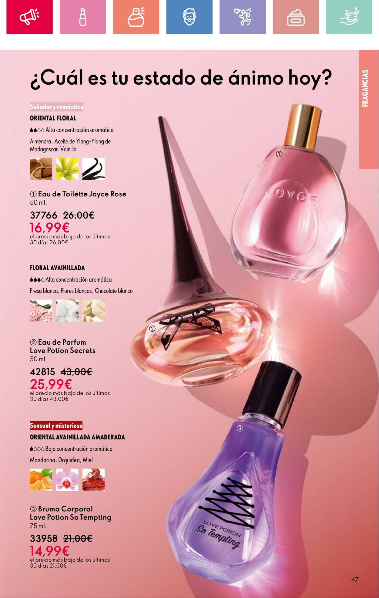Folleto Oriflame 03.08.2025 - 23.08.2025