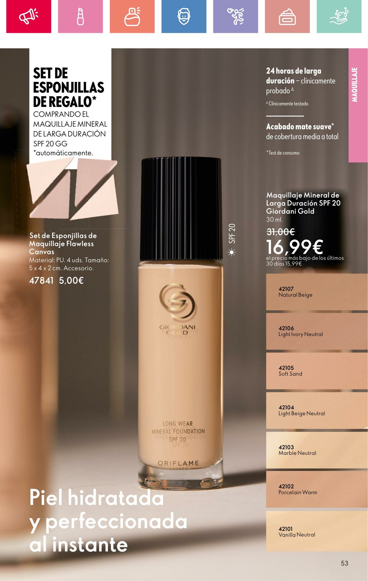 Folleto Oriflame 24.08.2025 - 13.09.2025