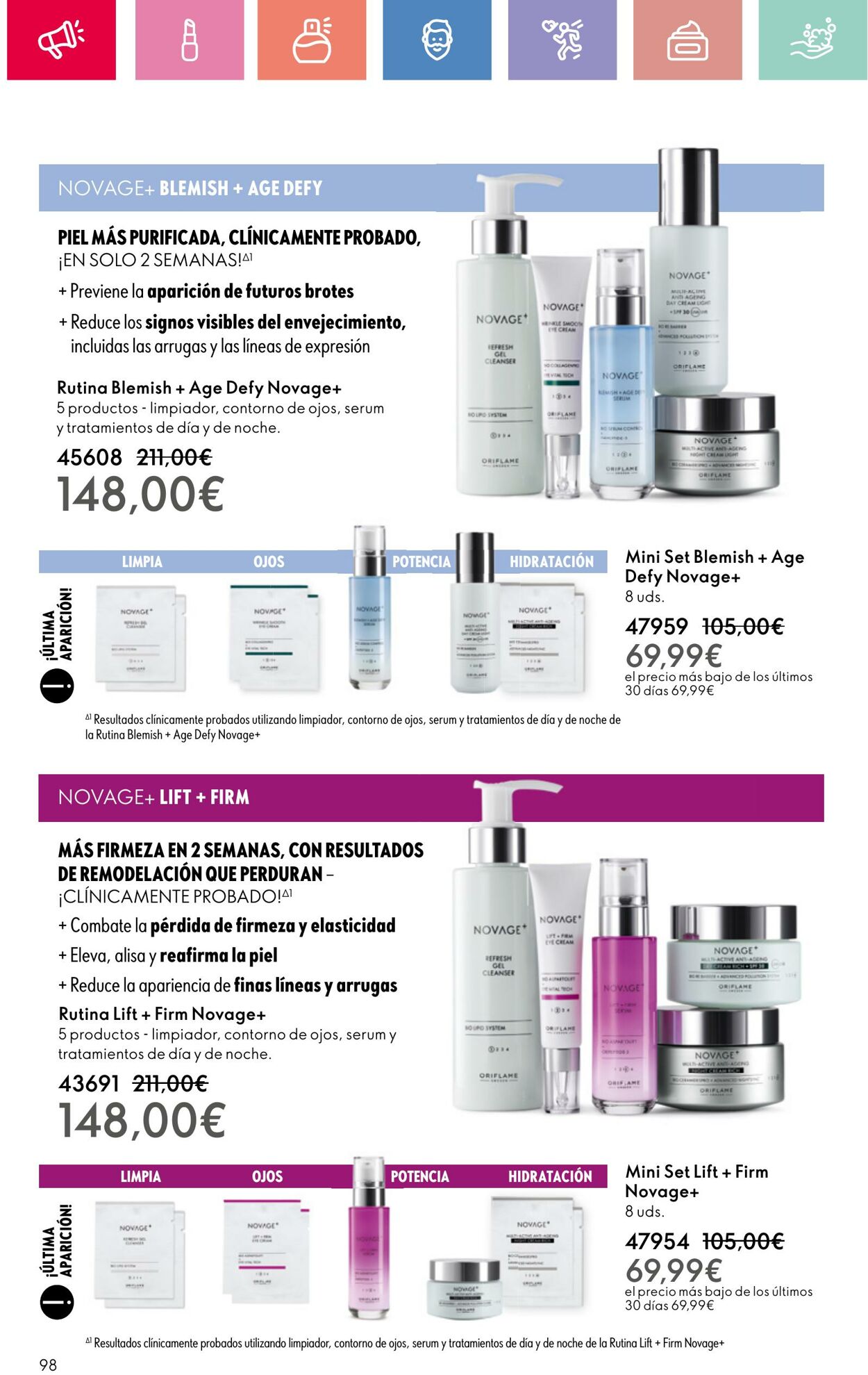 Folleto Oriflame 24.08.2025 - 13.09.2025