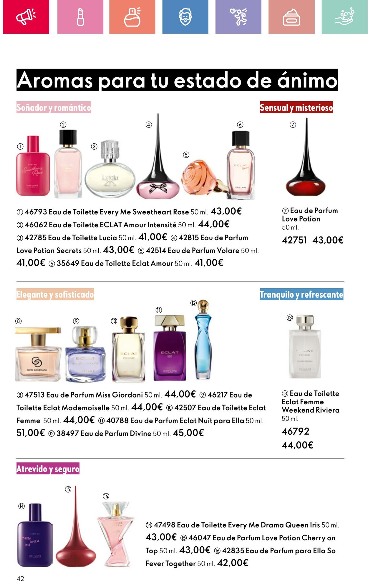 Folleto Oriflame 24.08.2025 - 13.09.2025