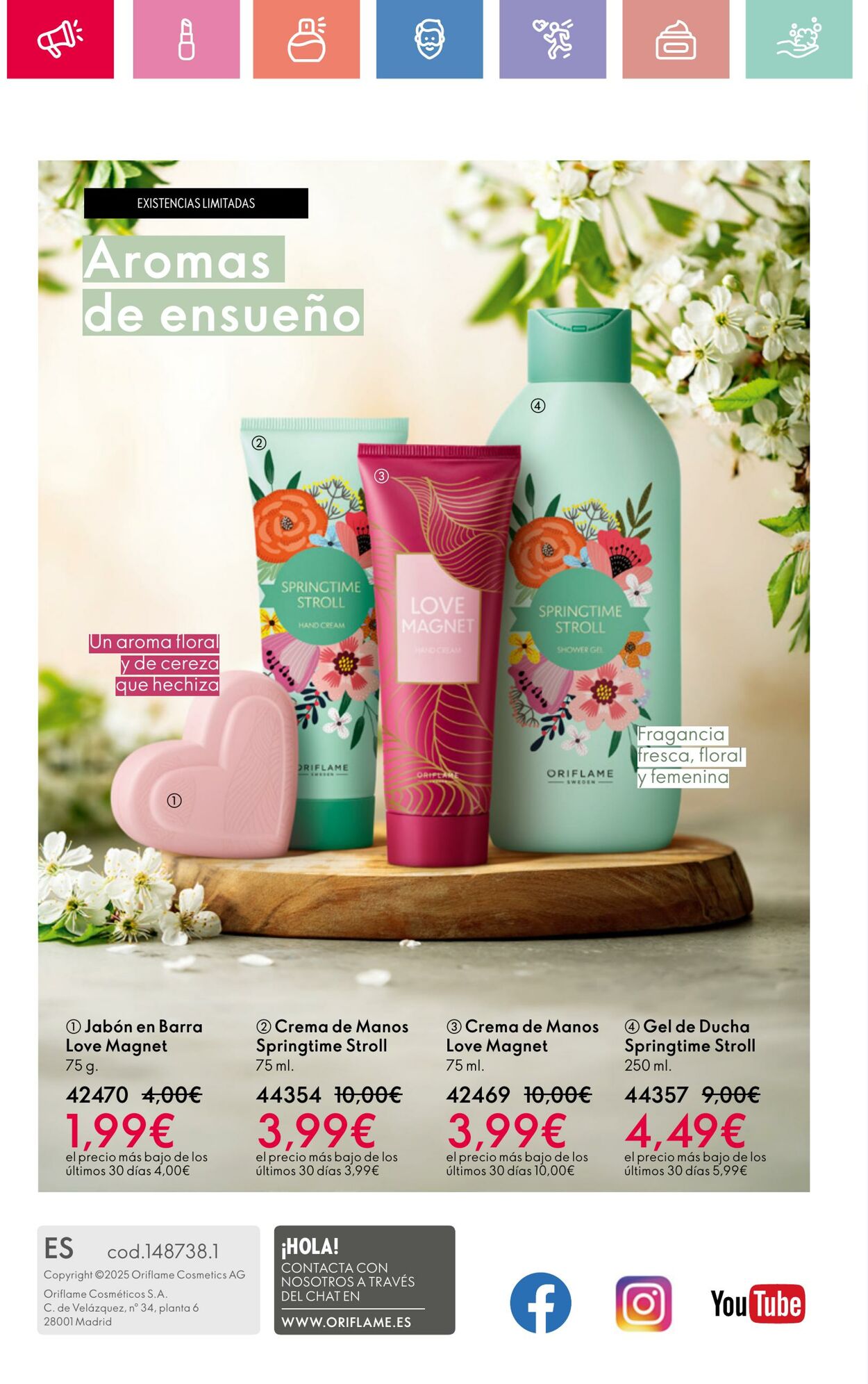 Folleto Oriflame 24.08.2025 - 13.09.2025