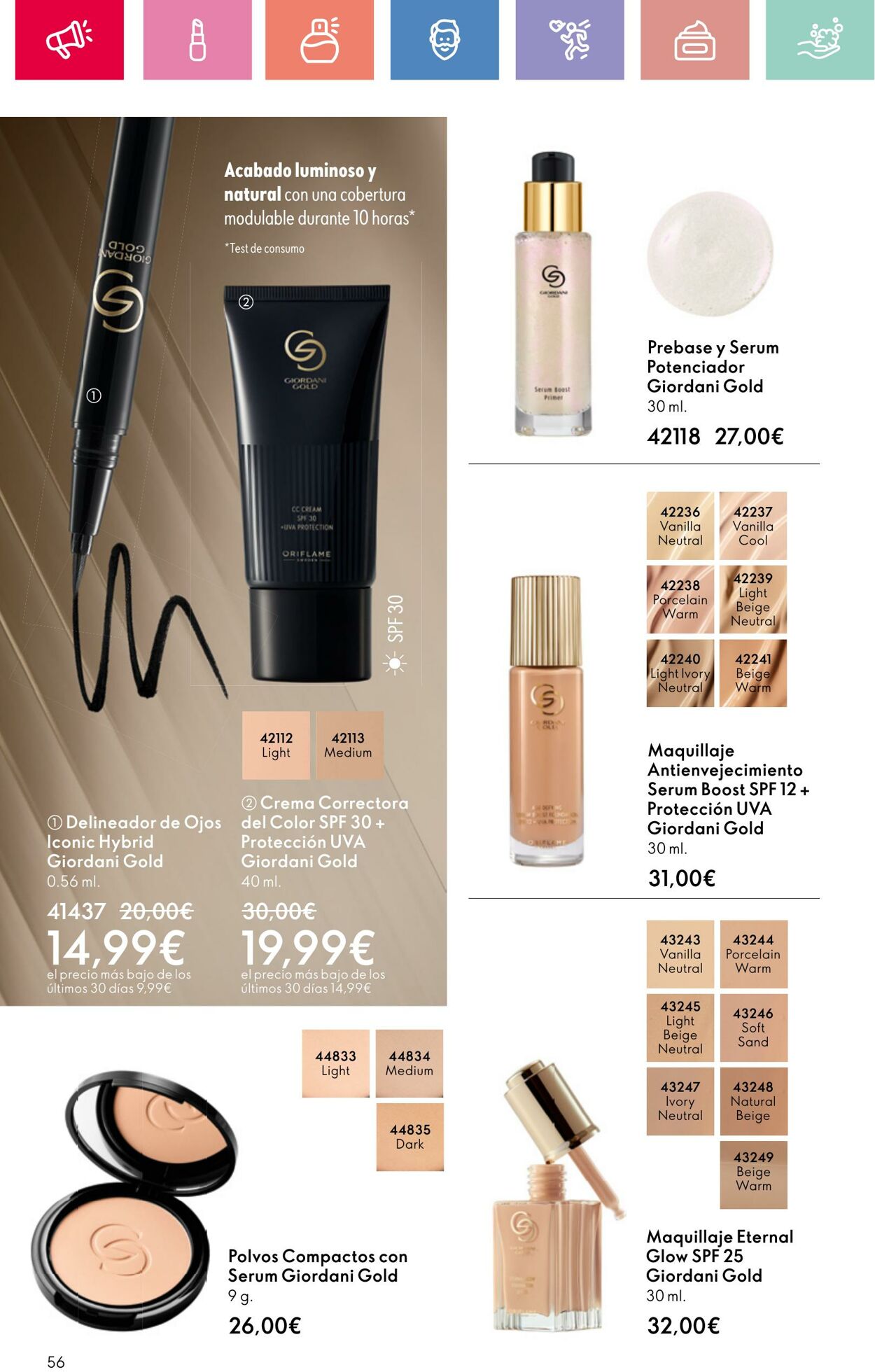 Folleto Oriflame 24.08.2025 - 13.09.2025
