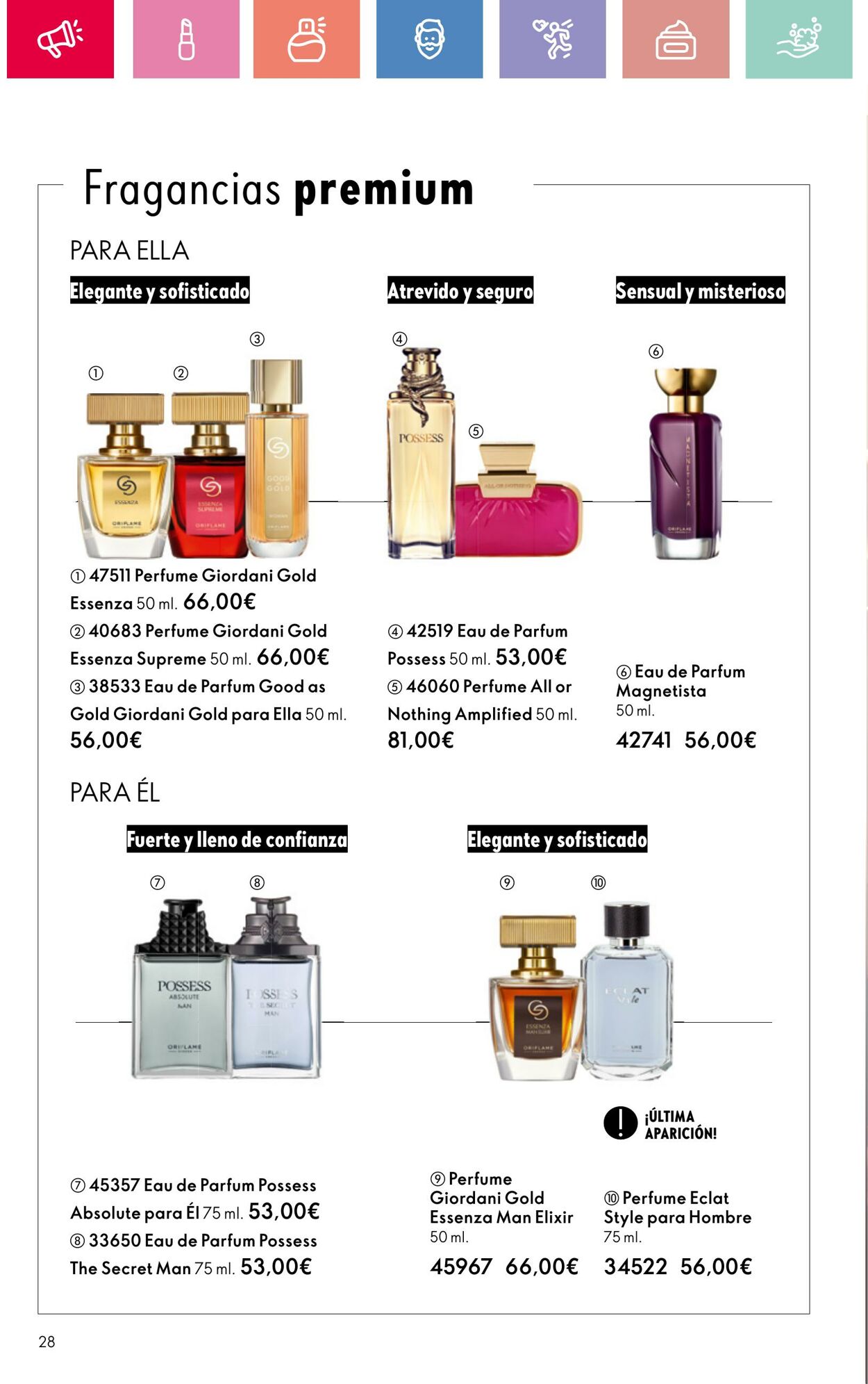 Folleto Oriflame 24.08.2025 - 13.09.2025