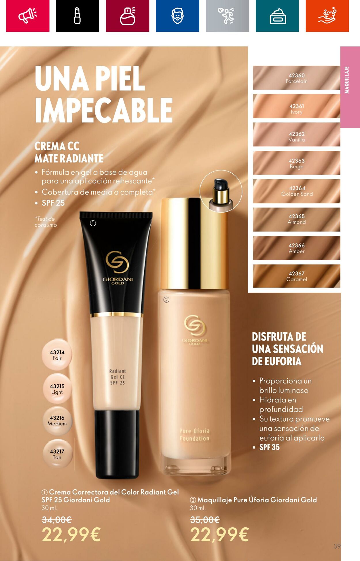 Folleto Oriflame 09.08.2023 - 28.08.2023