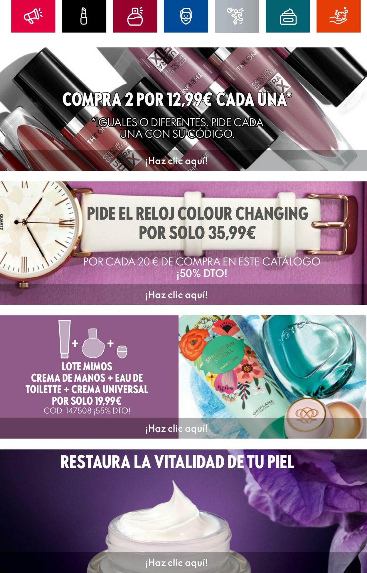 Folleto Oriflame 09.08.2023 - 28.08.2023