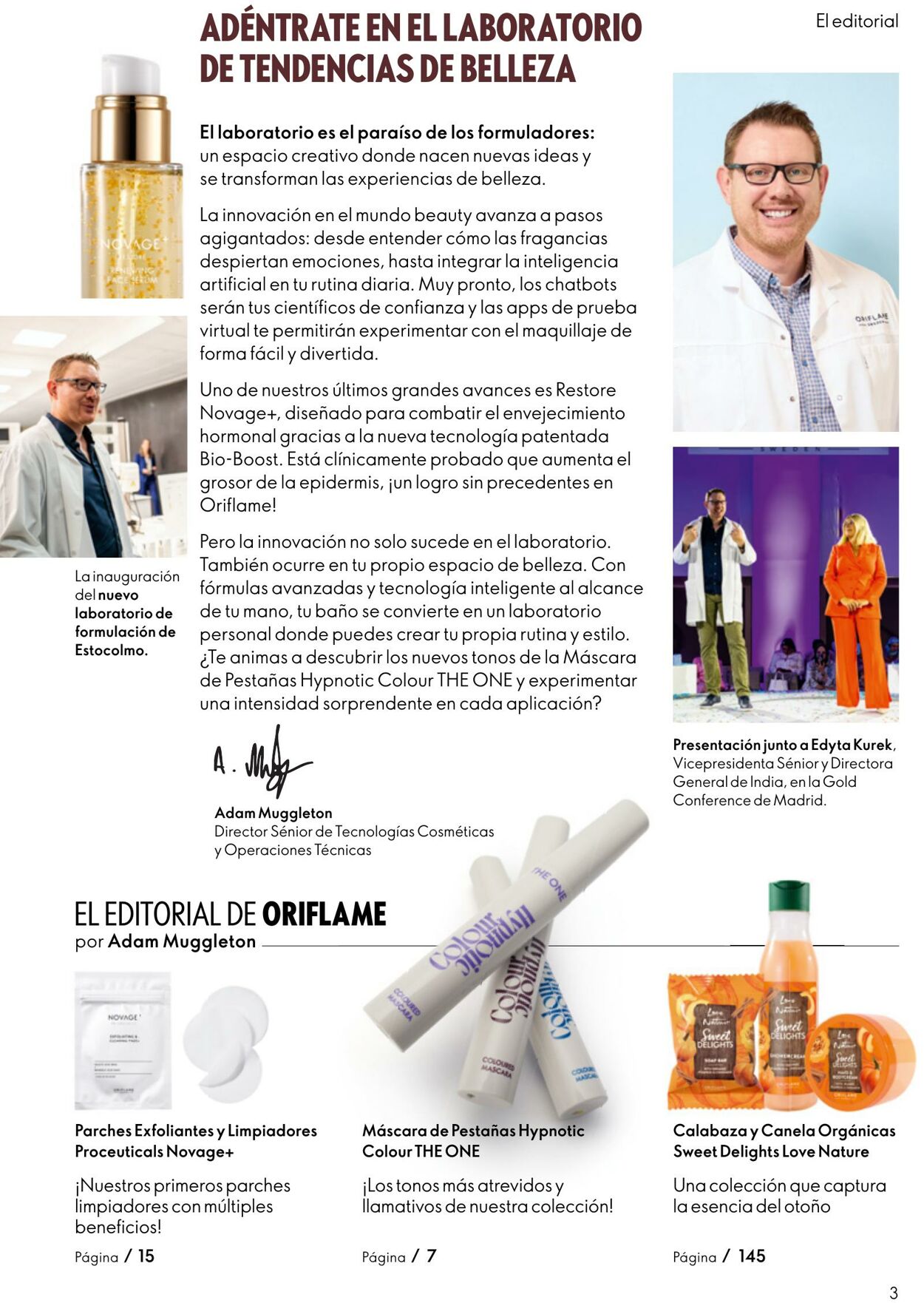 Folleto Oriflame 14.09.2025 - 07.10.2025