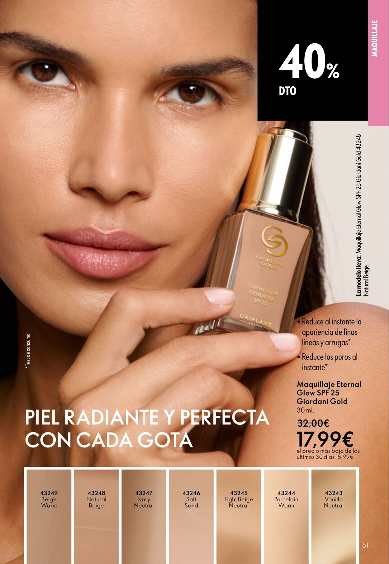 Folleto Oriflame 14.09.2025 - 07.10.2025