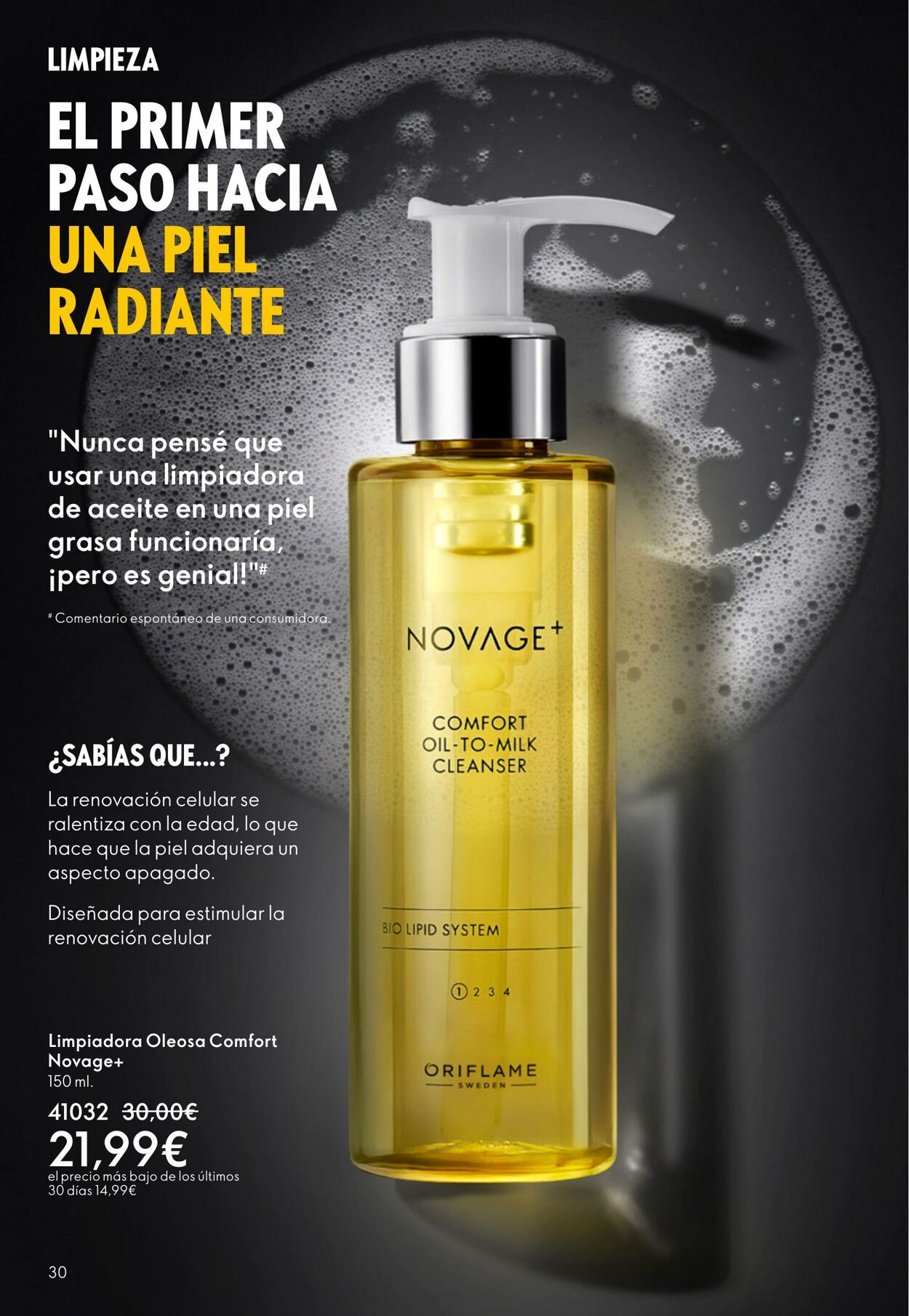 Folleto Oriflame 14.09.2025 - 07.10.2025