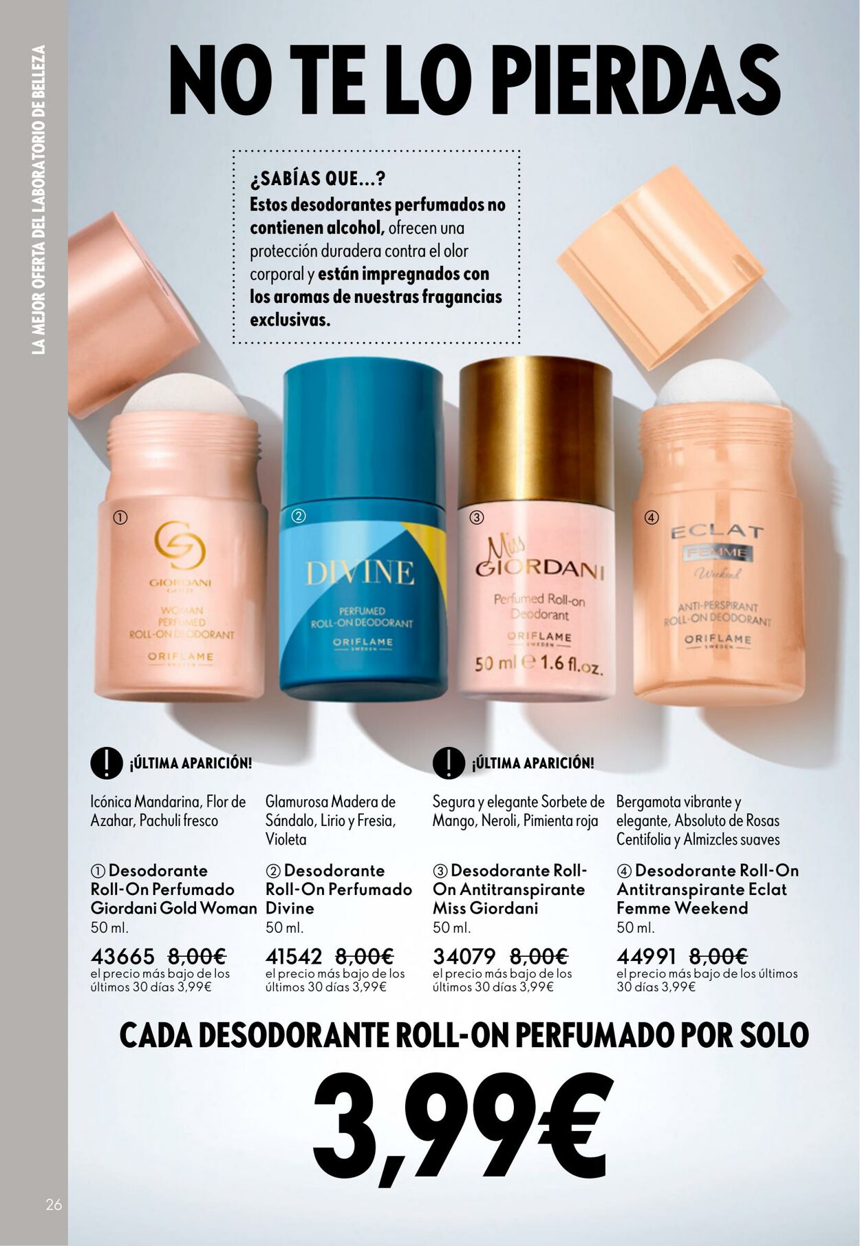Folleto Oriflame 14.09.2025 - 07.10.2025
