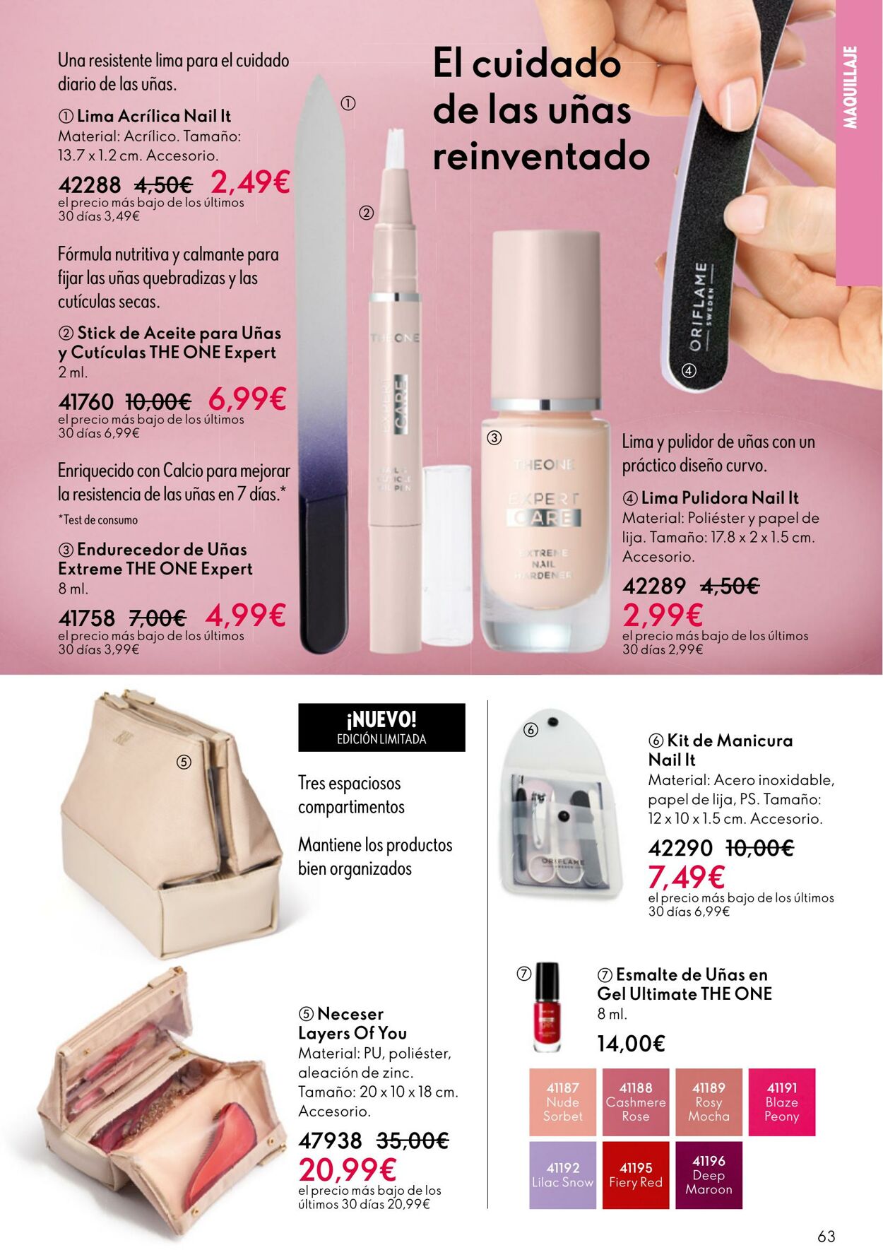 Folleto Oriflame 14.09.2025 - 07.10.2025