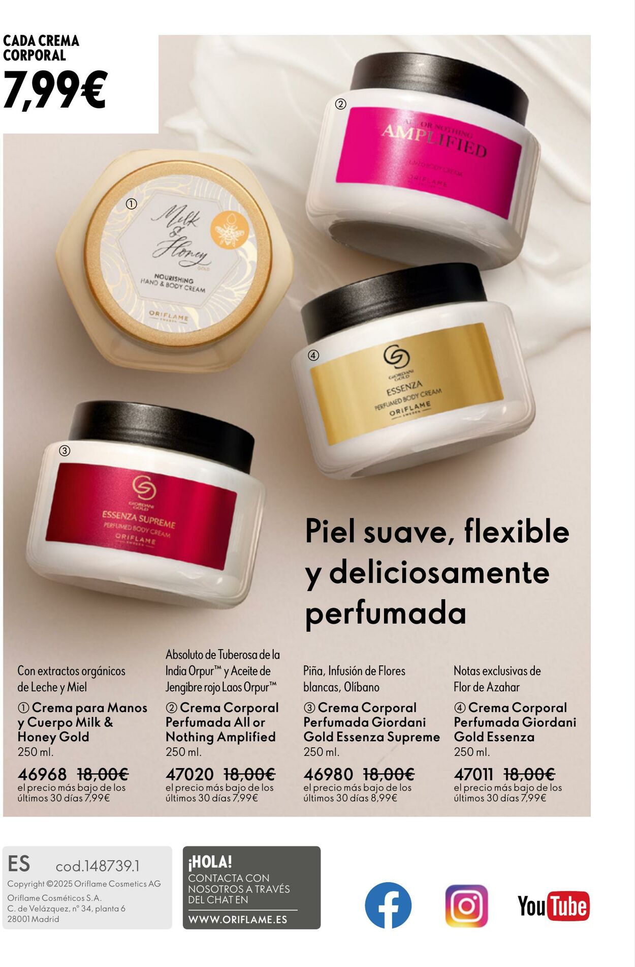 Folleto Oriflame 14.09.2025 - 07.10.2025
