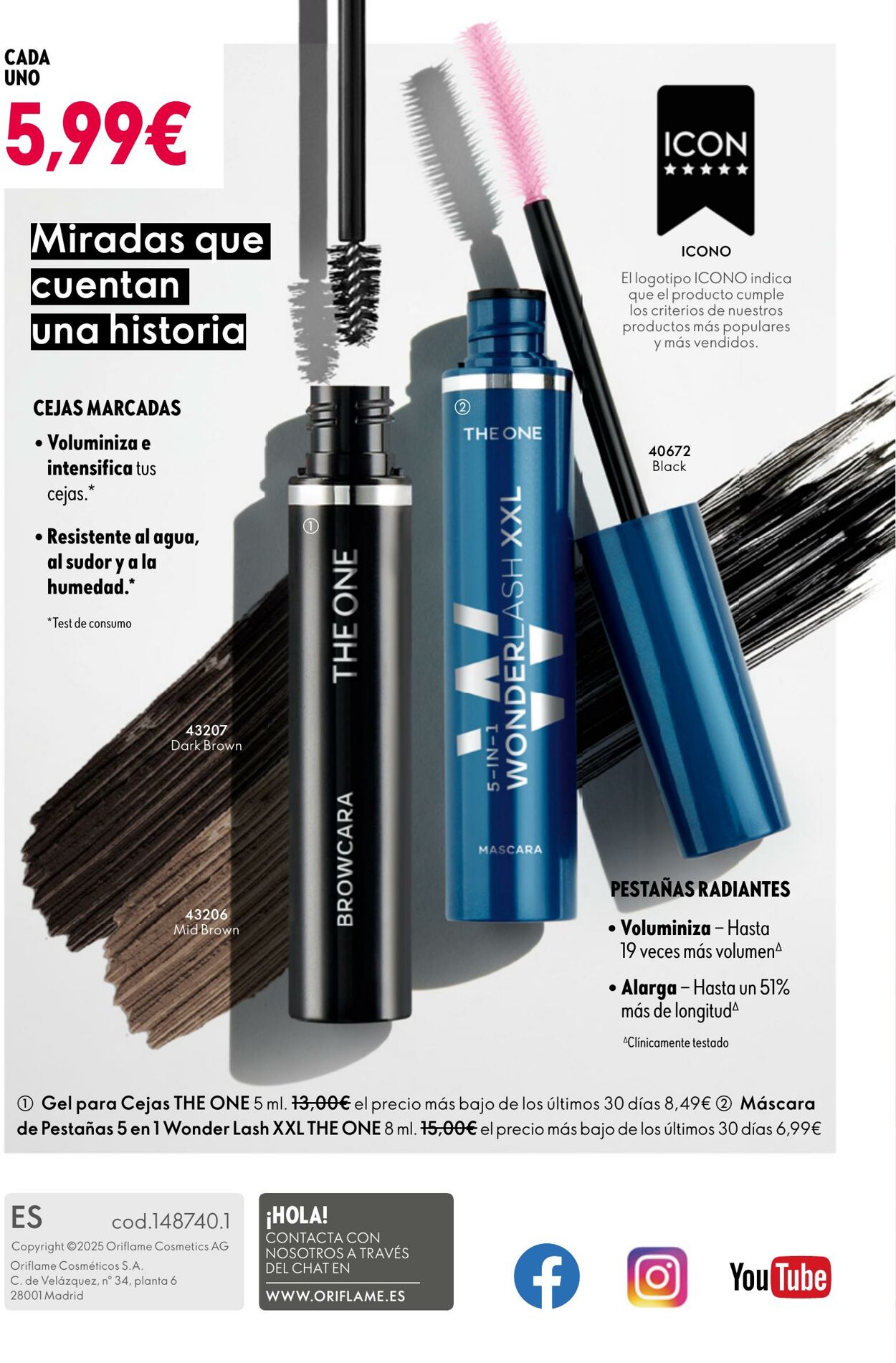 Folleto Oriflame 08.10.2025 - 28.10.2025