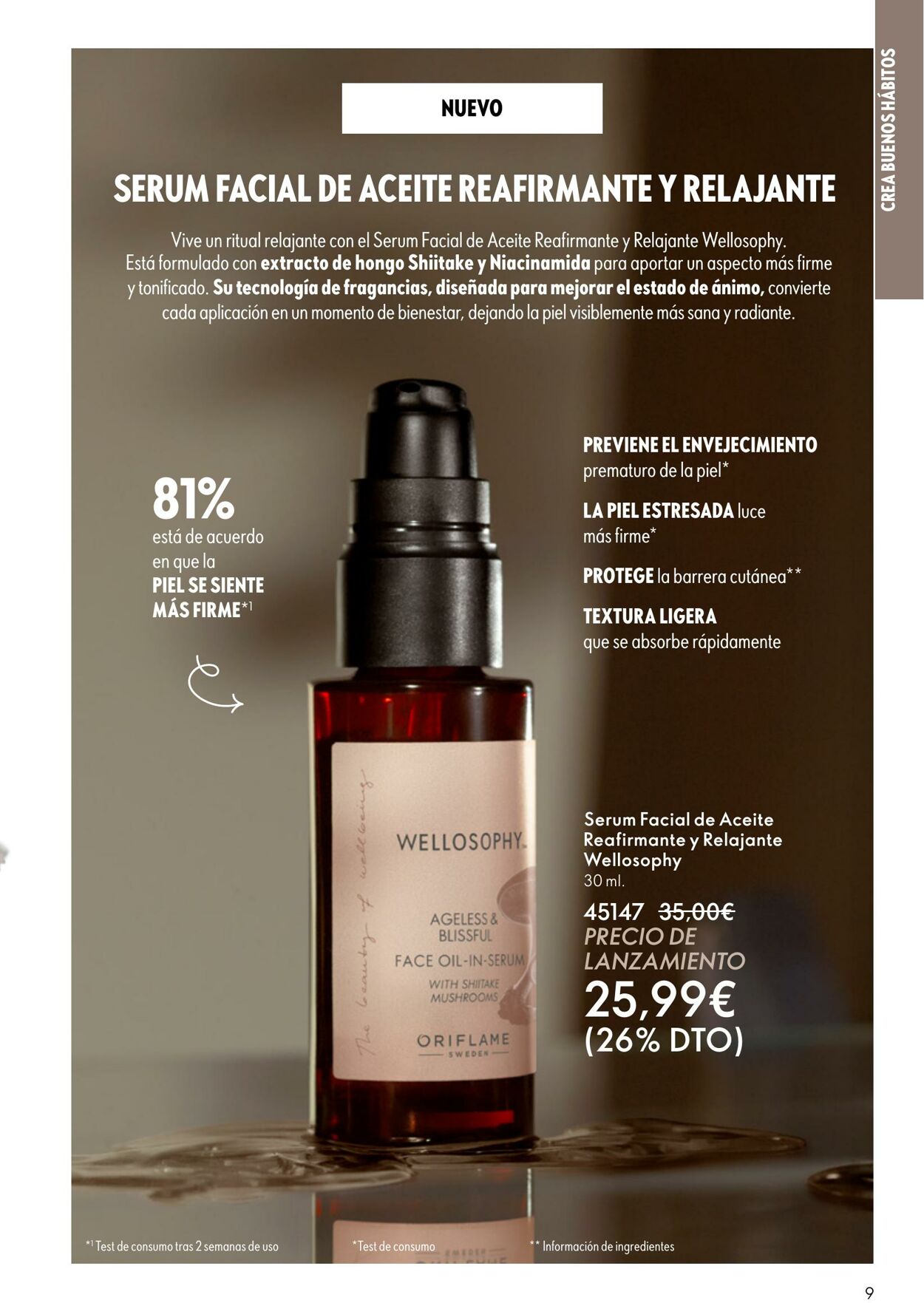 Folleto Oriflame 08.10.2025 - 28.10.2025