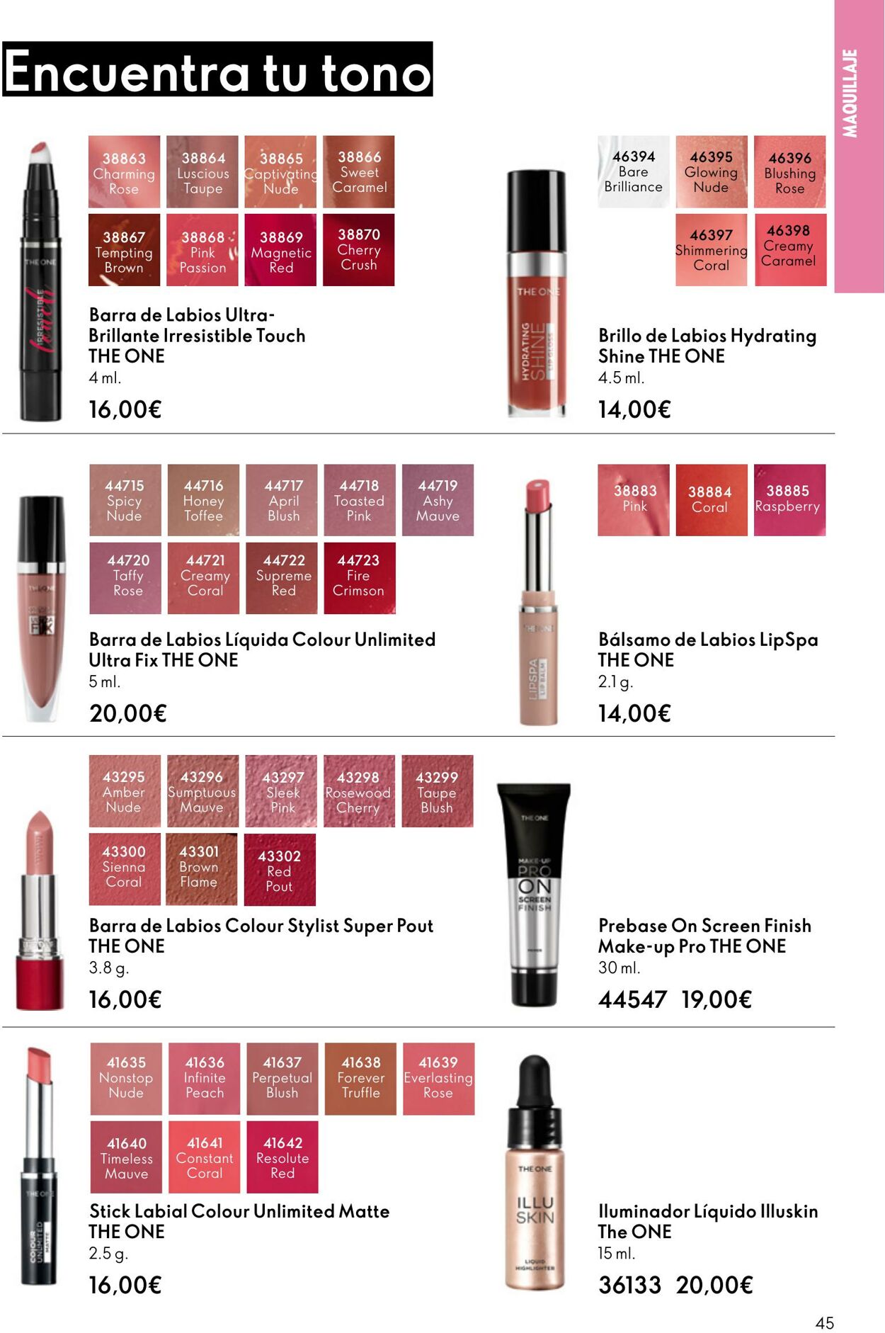 Folleto Oriflame 08.10.2025 - 28.10.2025