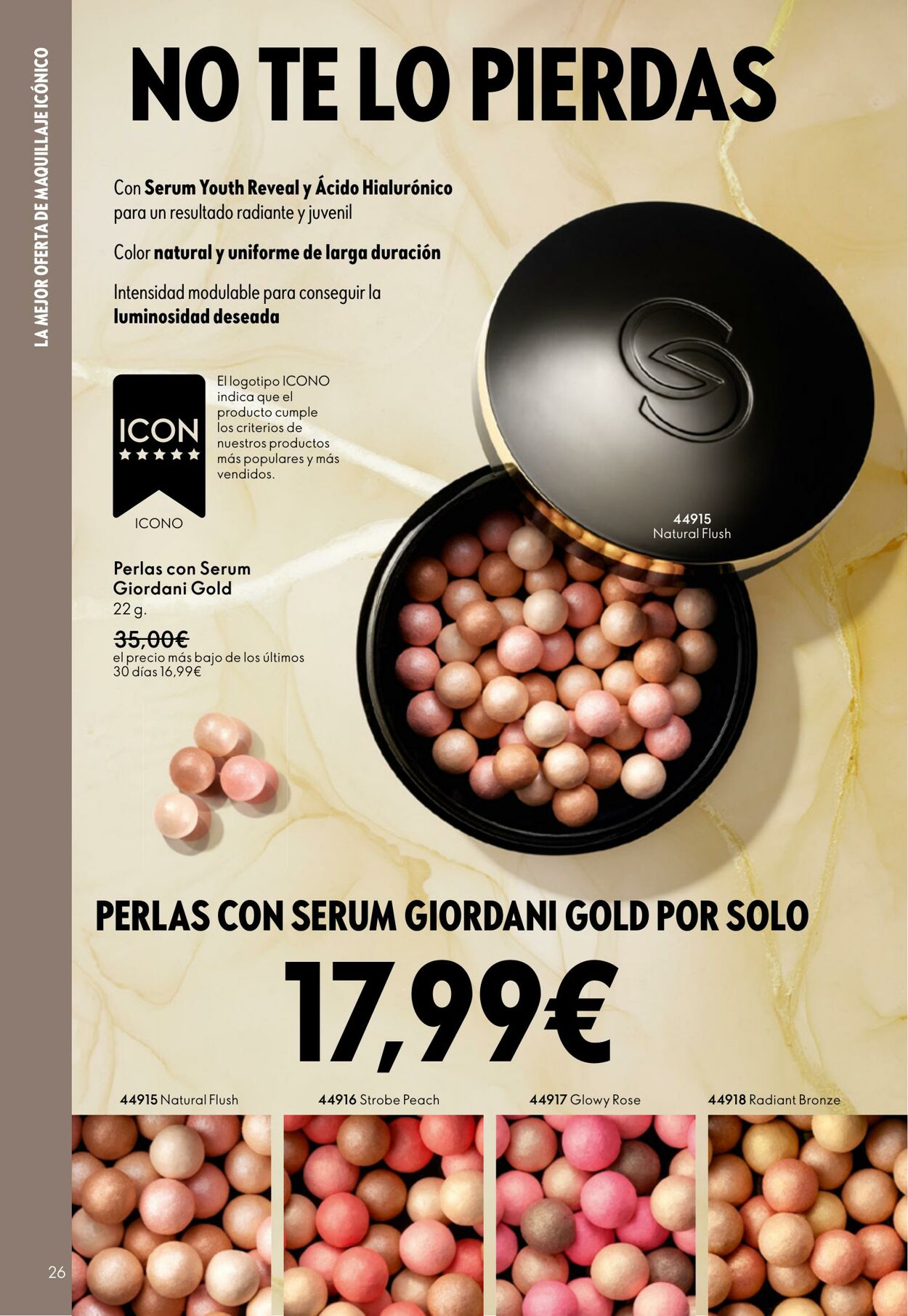 Folleto Oriflame 08.10.2025 - 28.10.2025