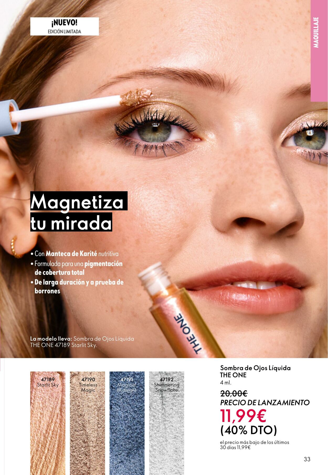 Folleto Oriflame 08.10.2025 - 28.10.2025