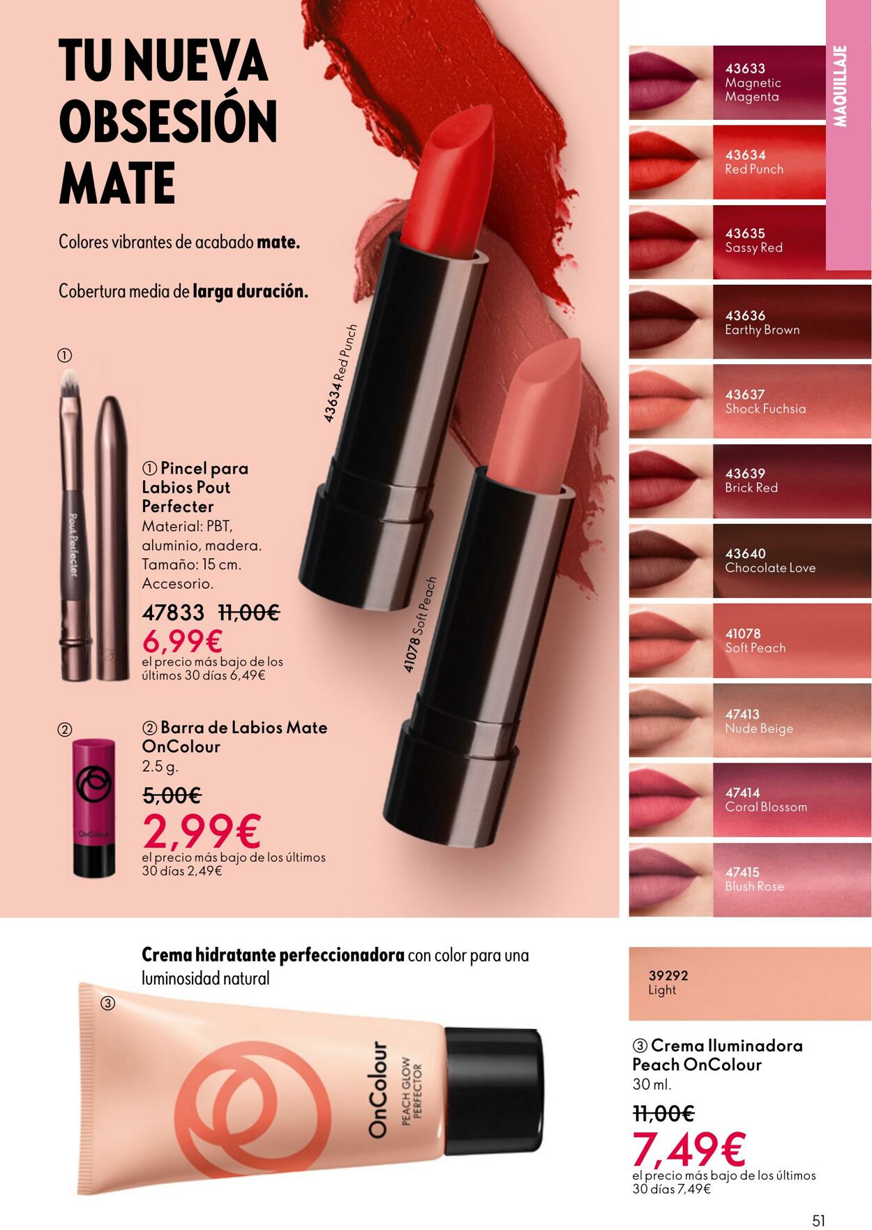 Folleto Oriflame 08.10.2025 - 28.10.2025