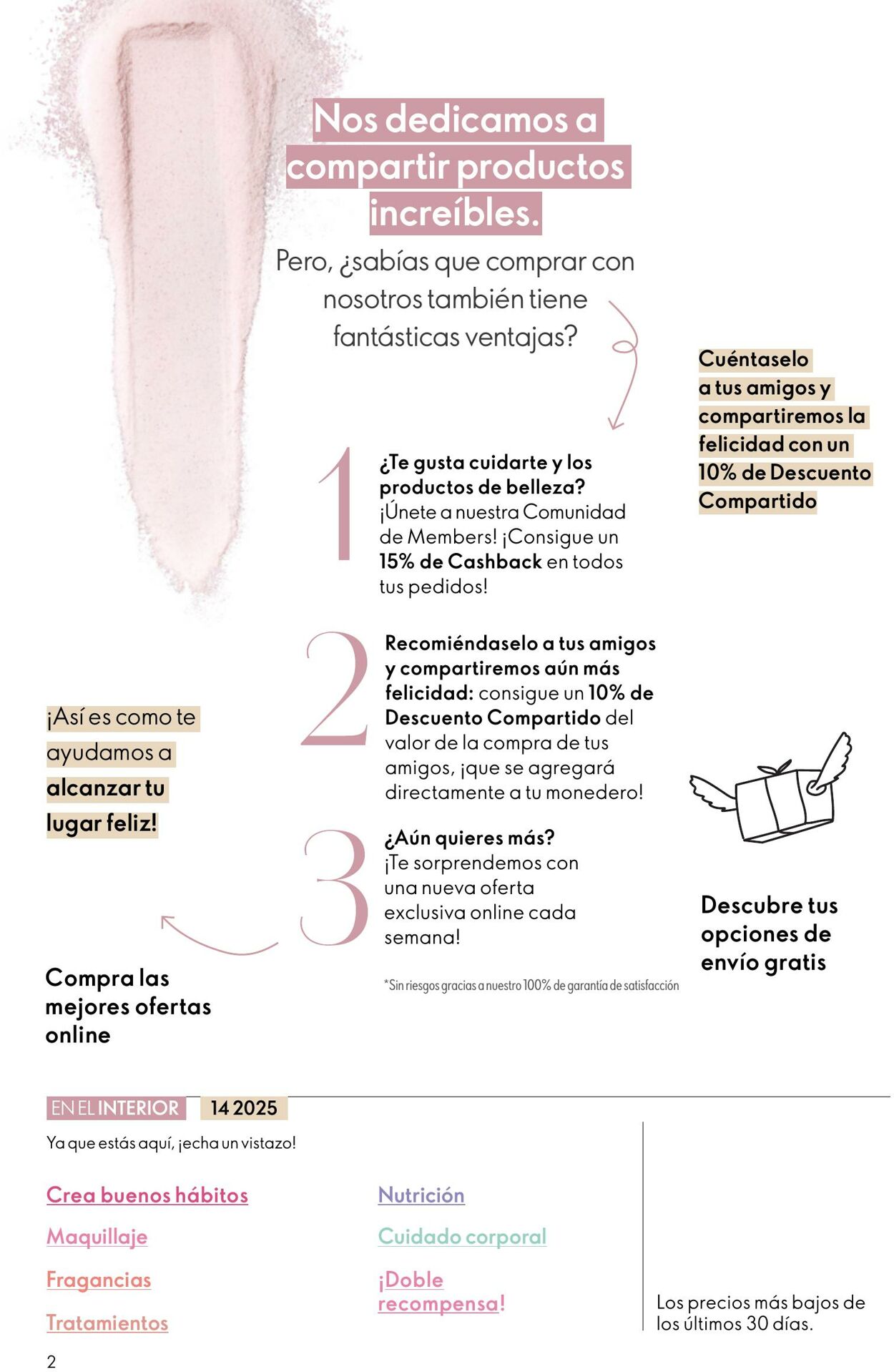 Folleto Oriflame 08.10.2025 - 28.10.2025