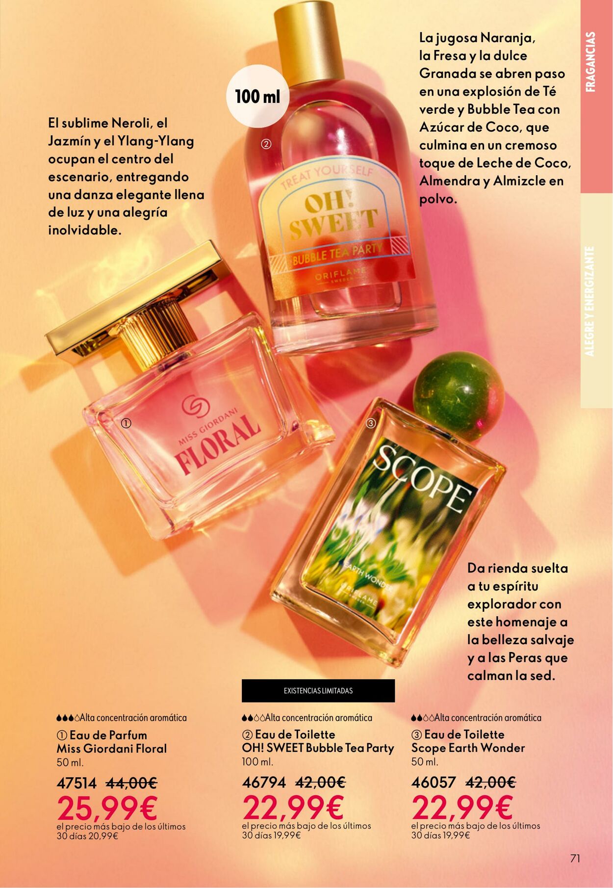 Folleto Oriflame 08.10.2025 - 28.10.2025