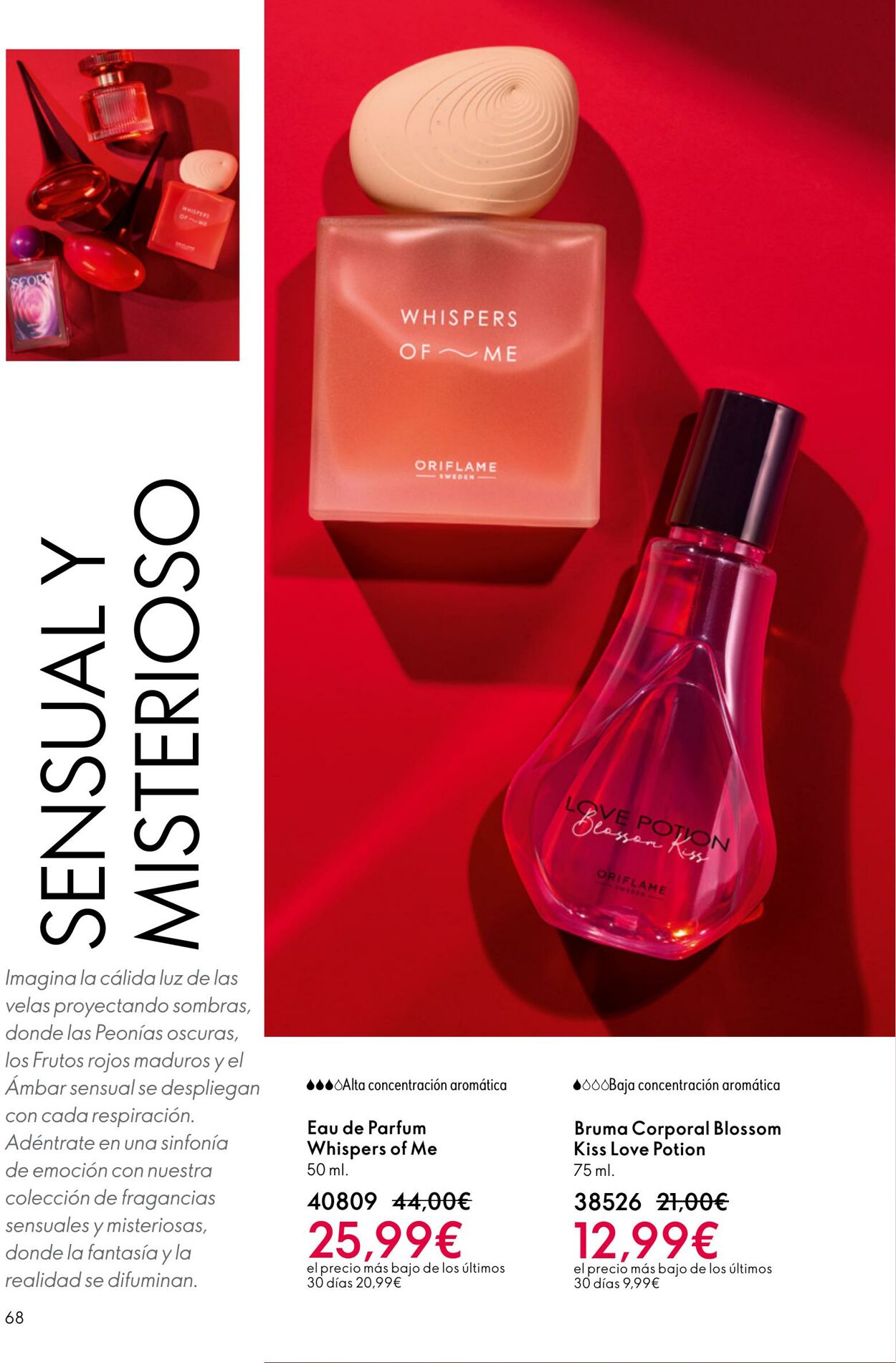 Folleto Oriflame 08.10.2025 - 28.10.2025