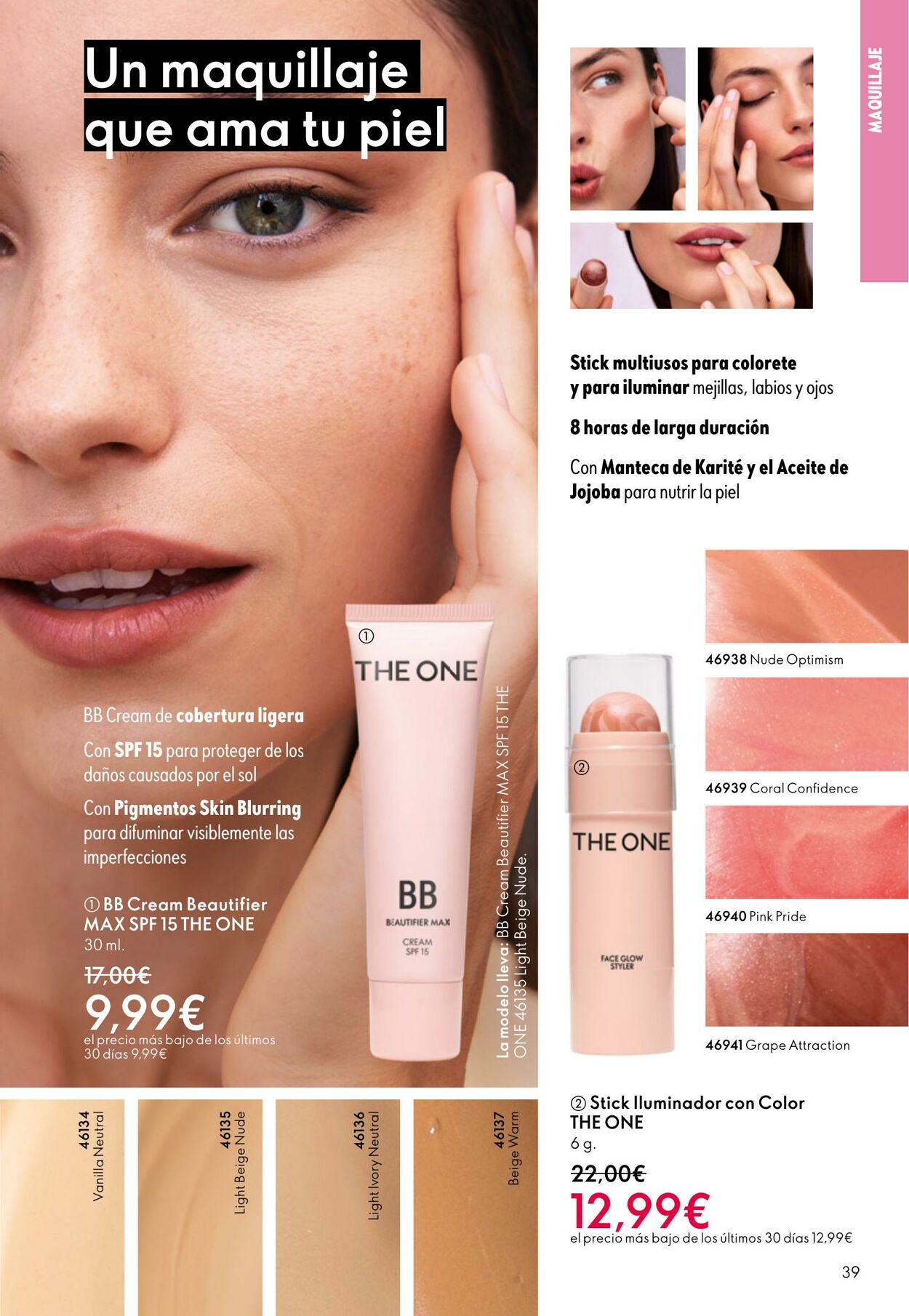 Folleto Oriflame 08.10.2025 - 28.10.2025