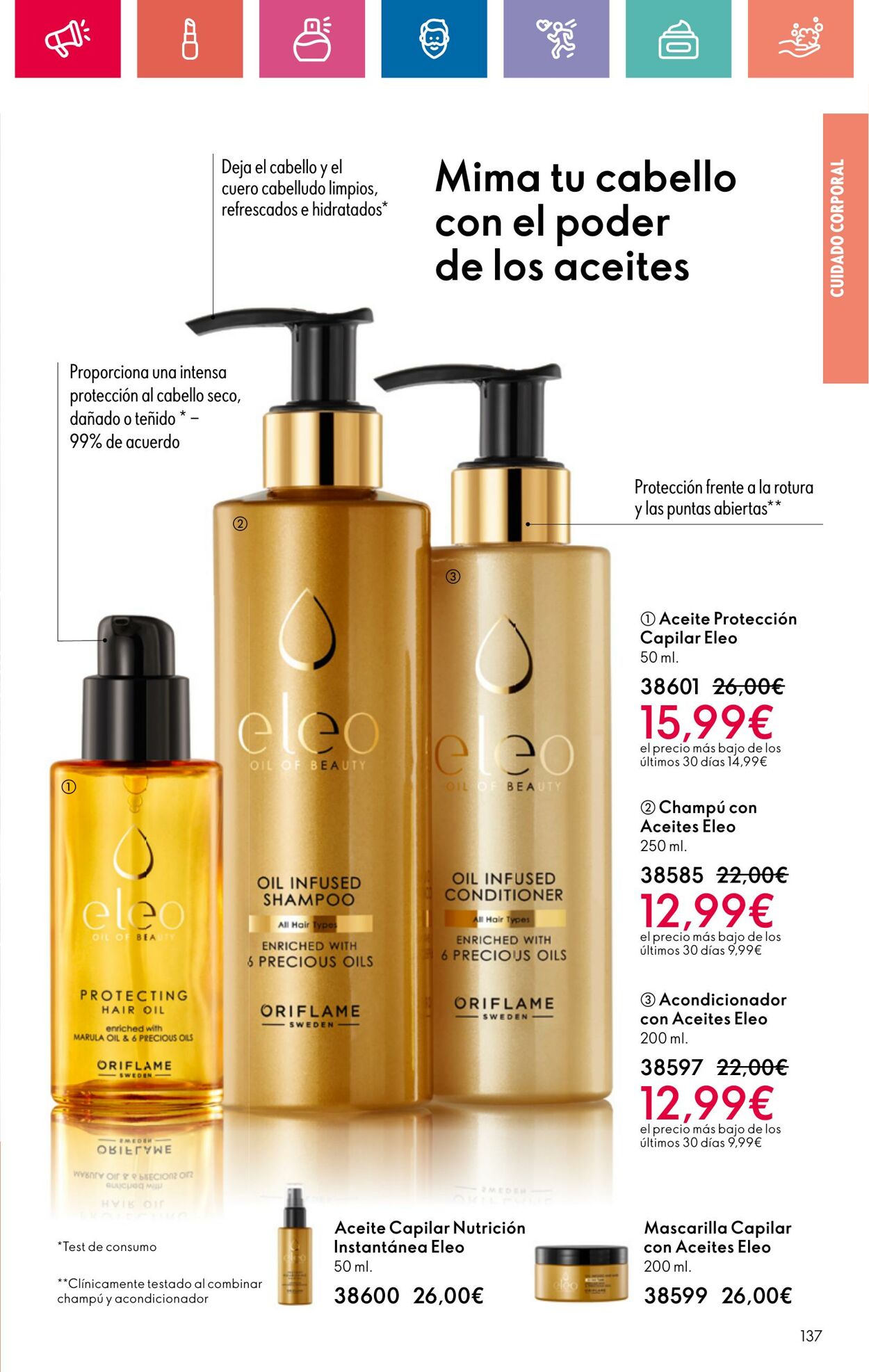 Folleto Oriflame 22.10.2024 - 11.11.2024