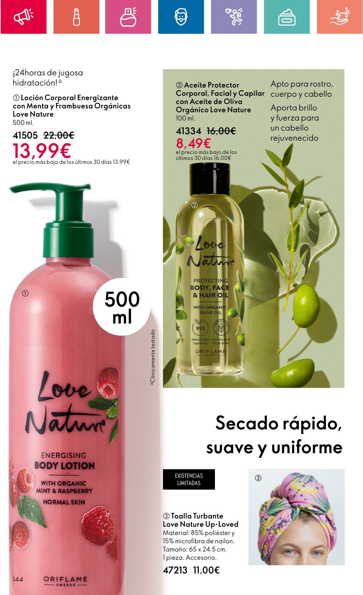 Folleto Oriflame 22.10.2024 - 11.11.2024