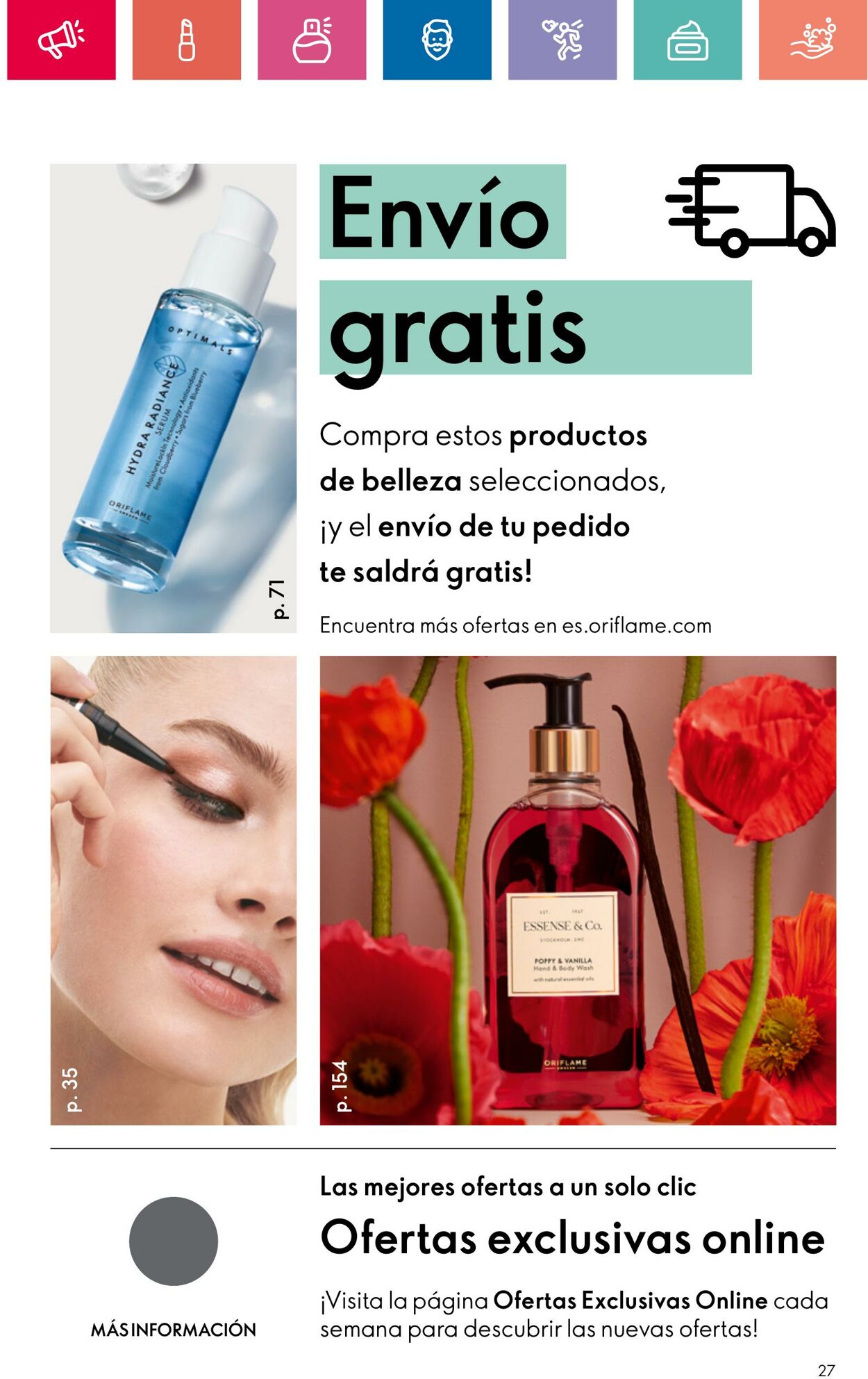 Folleto Oriflame 22.10.2024 - 11.11.2024