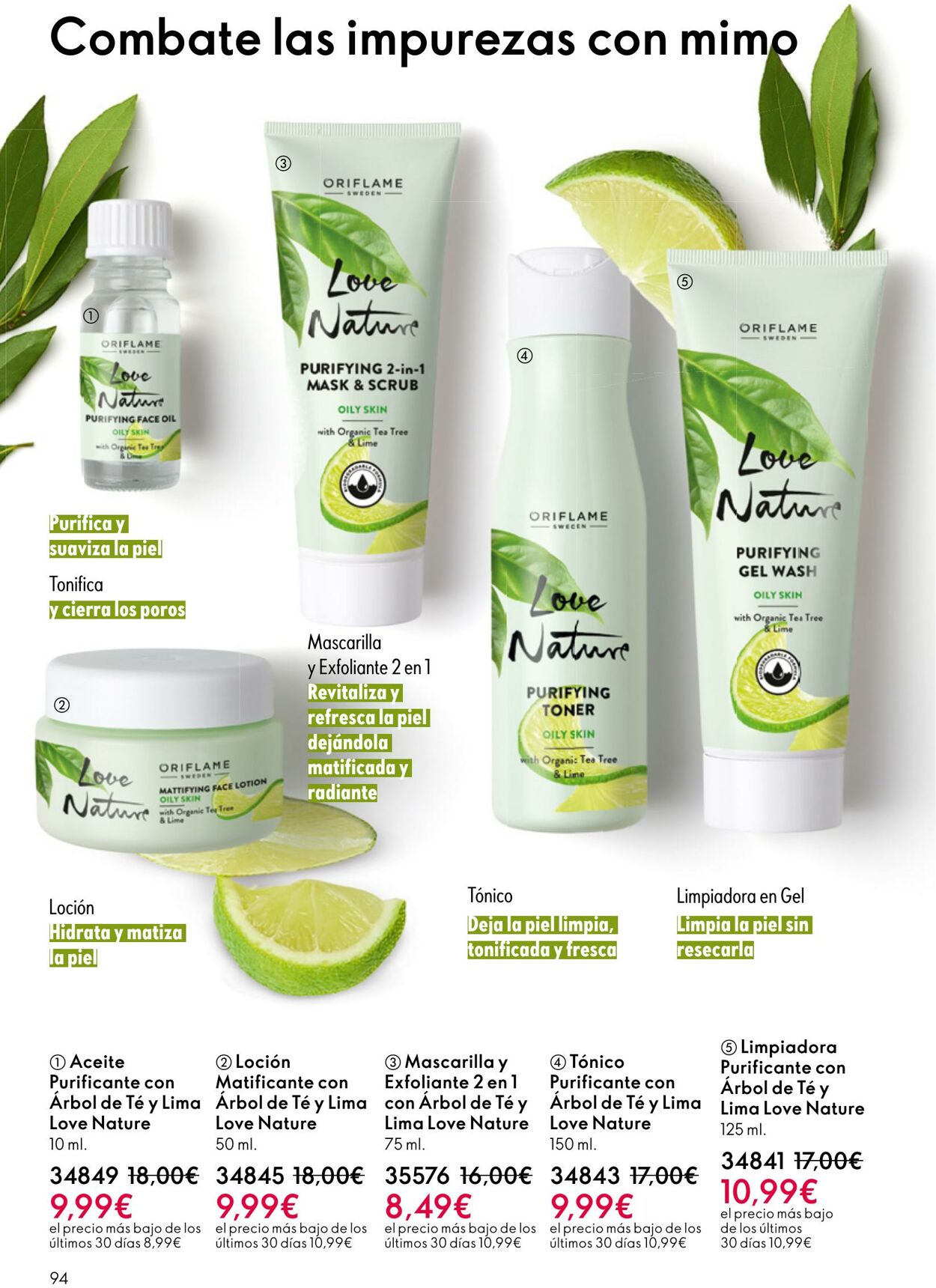 Folleto Oriflame 29.10.2025 - 18.11.2025