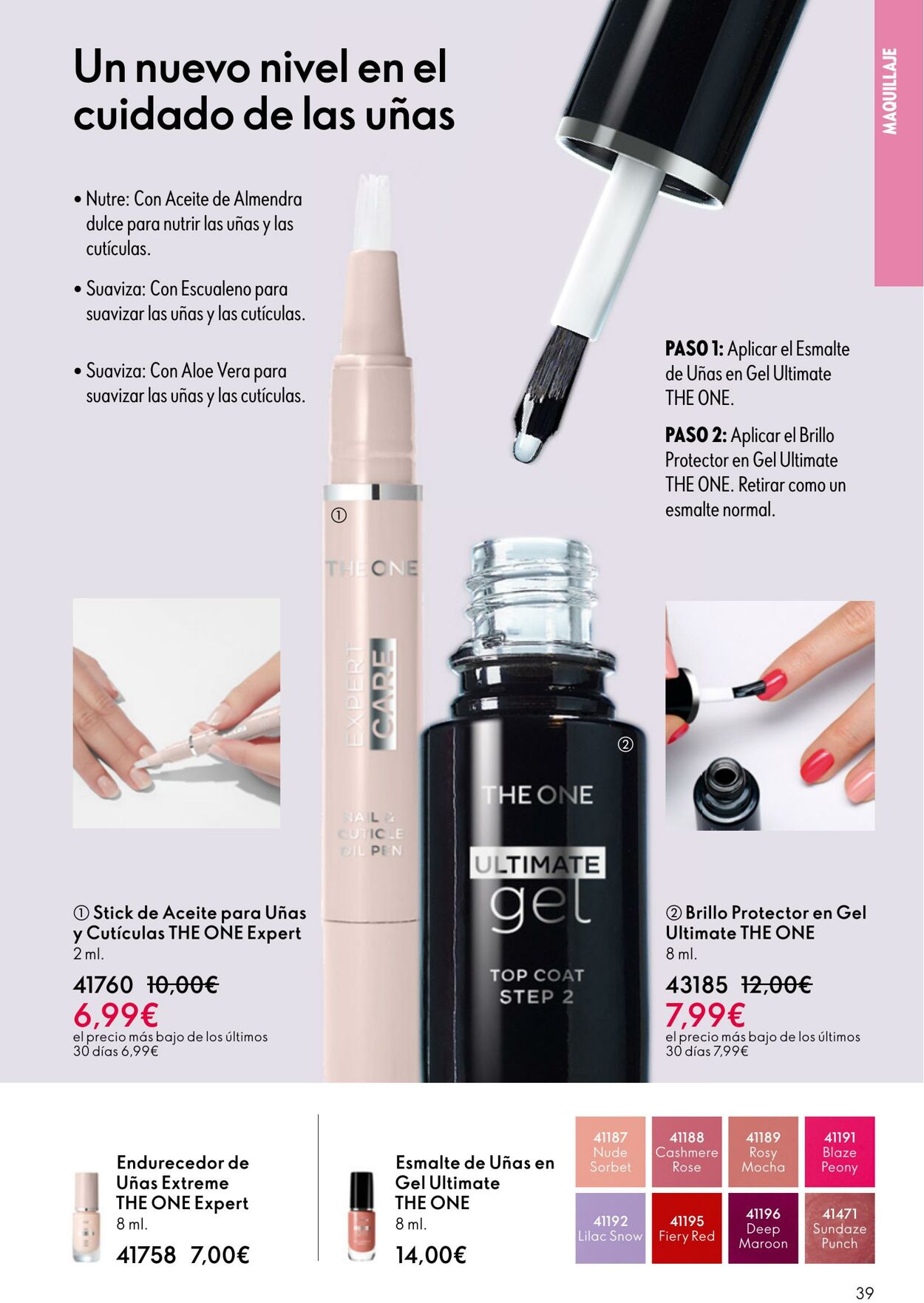 Folleto Oriflame 29.10.2025 - 18.11.2025