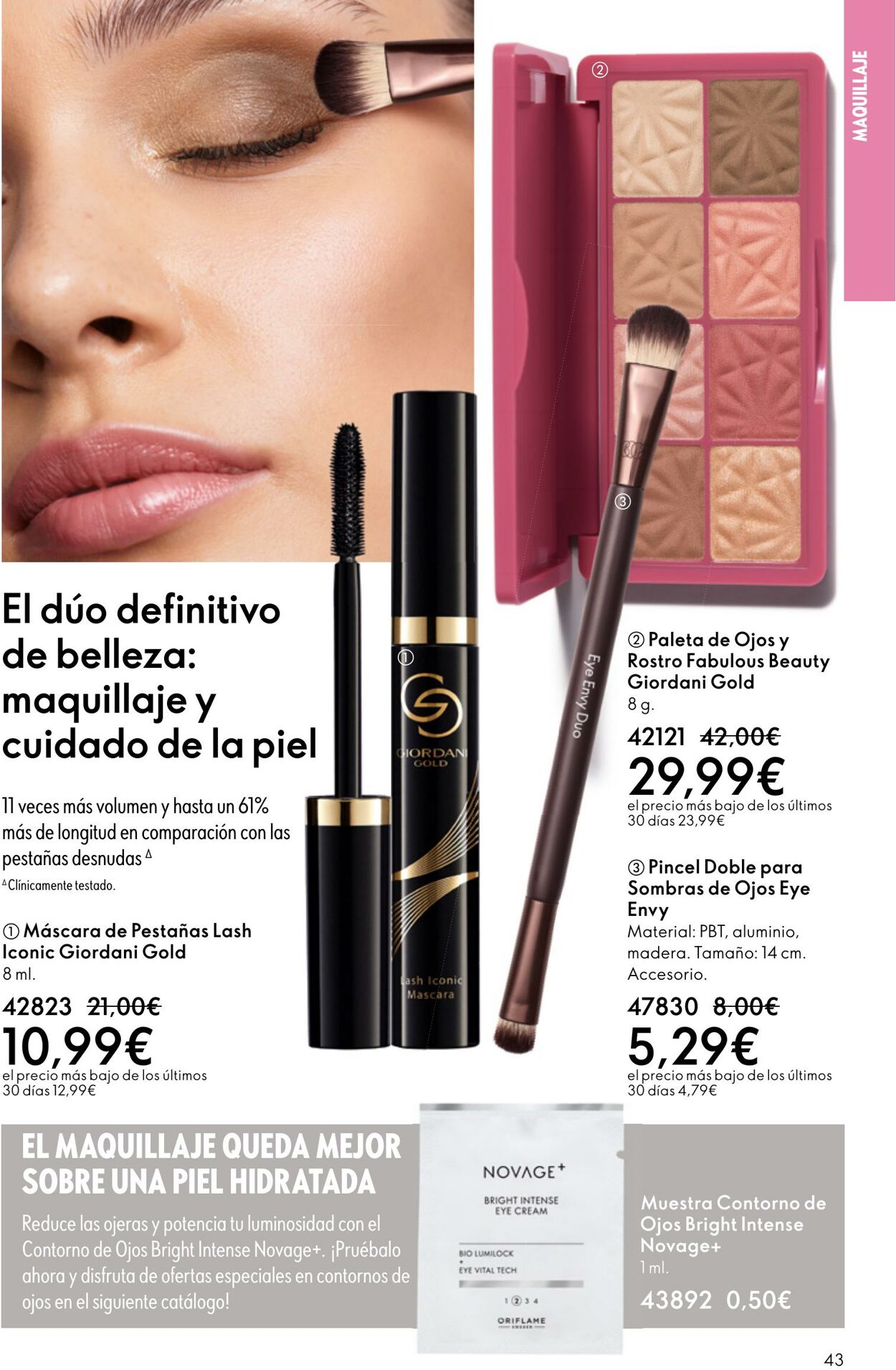 Folleto Oriflame 29.10.2025 - 18.11.2025