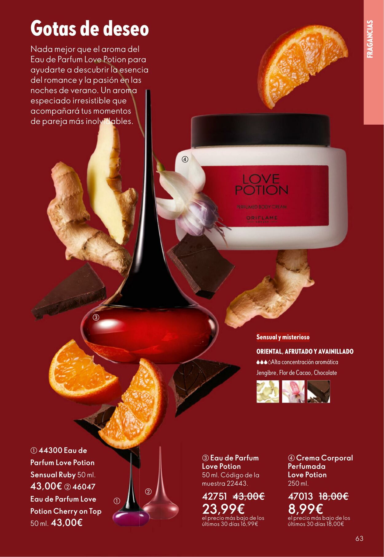 Folleto Oriflame 29.10.2025 - 18.11.2025