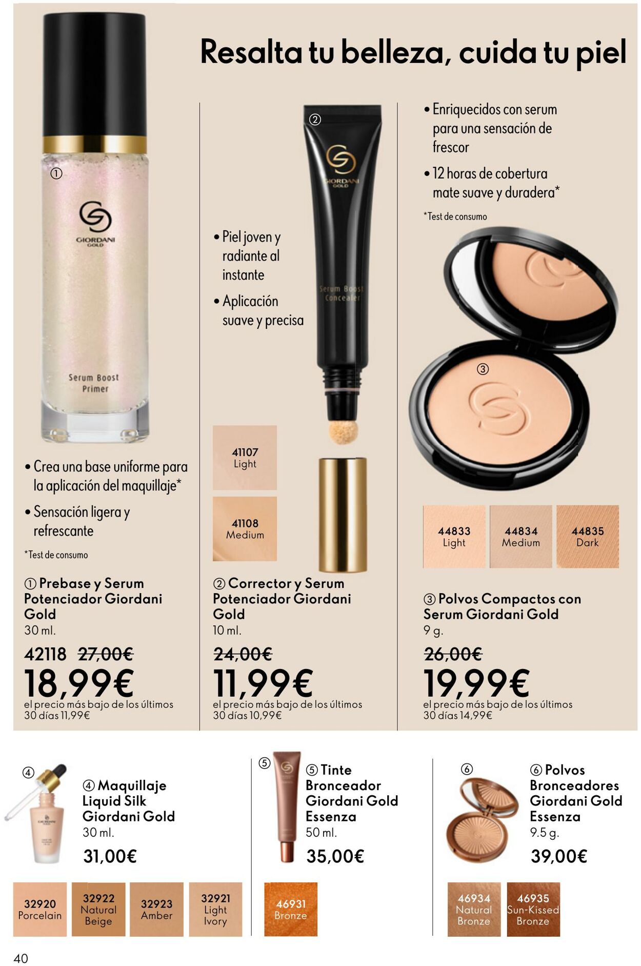 Folleto Oriflame 29.10.2025 - 18.11.2025